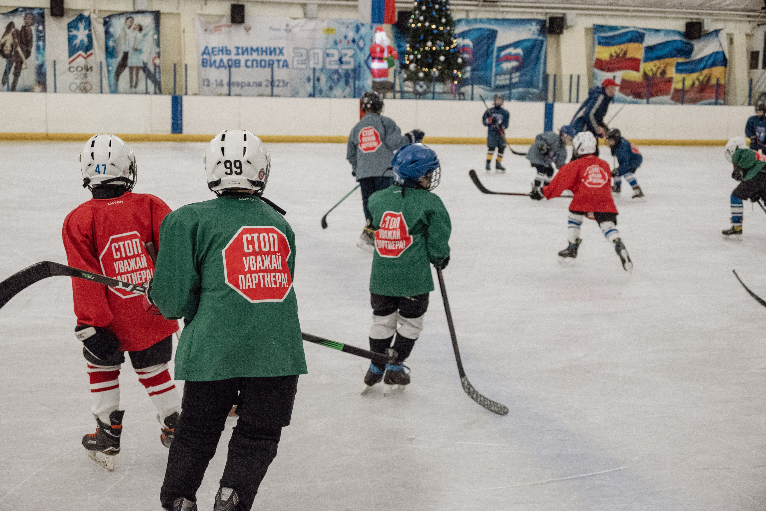Хоккей.тренировка. ноябрь. Фотограф Исламова Лилия, Смоленск