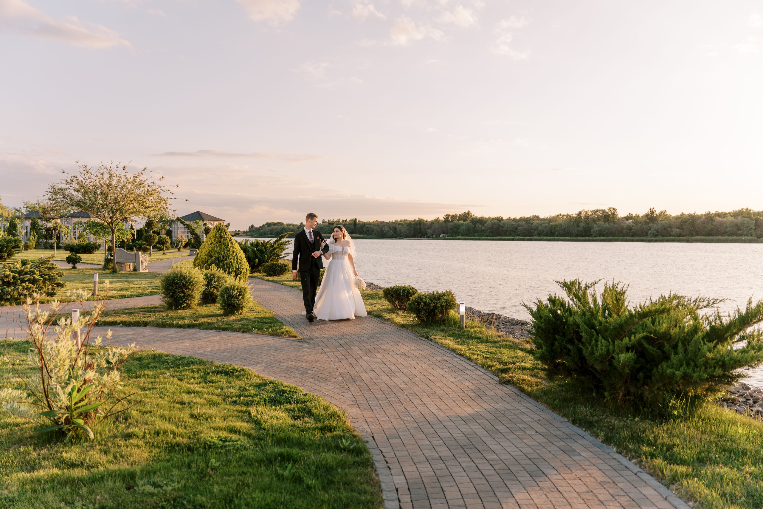 Свадьба Сергея и Дианы в ресторане «Загородный клуб Голицын»