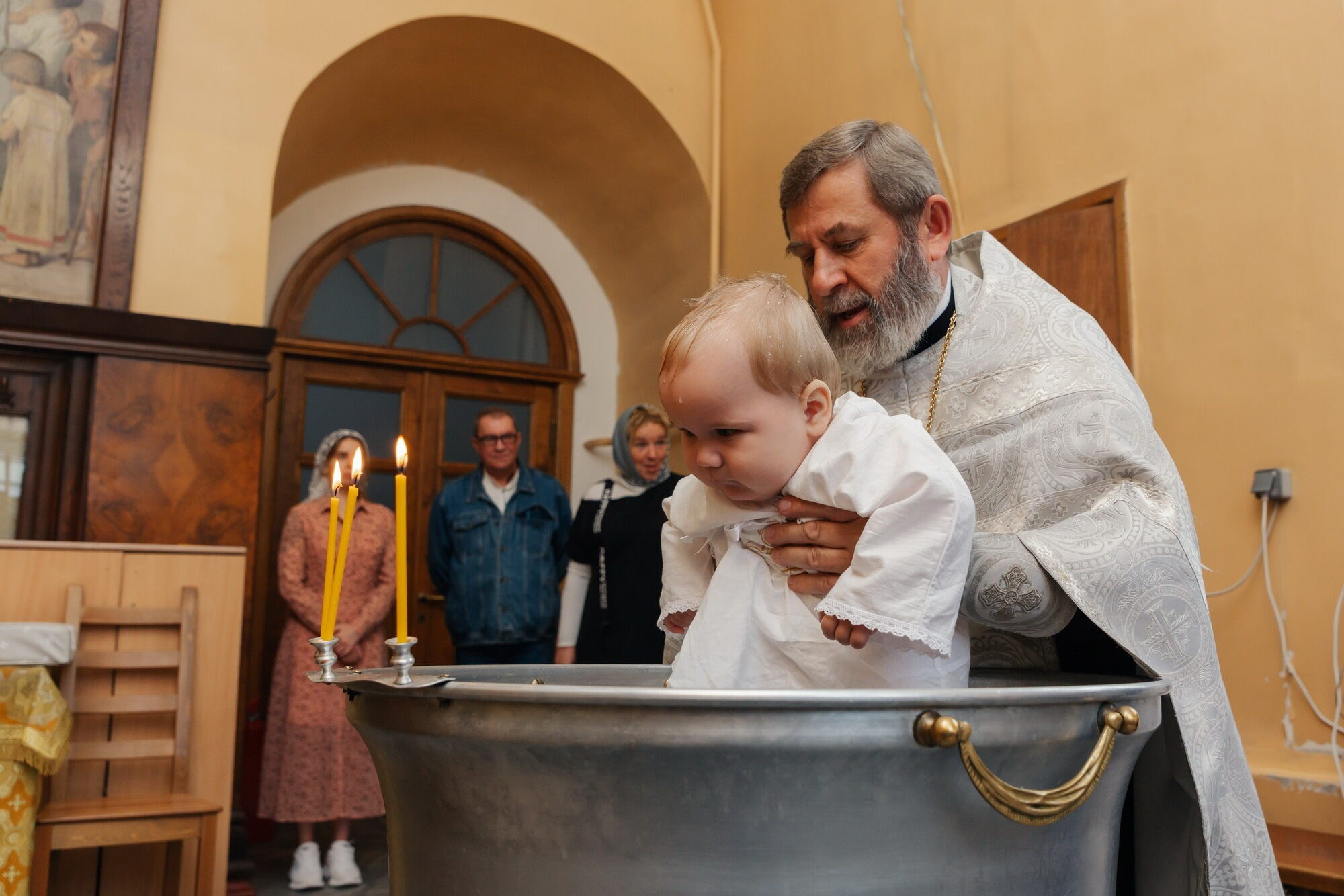 Крещение Князь Владимирский собор. Фотограф на крещение в Санкт Петербурге
