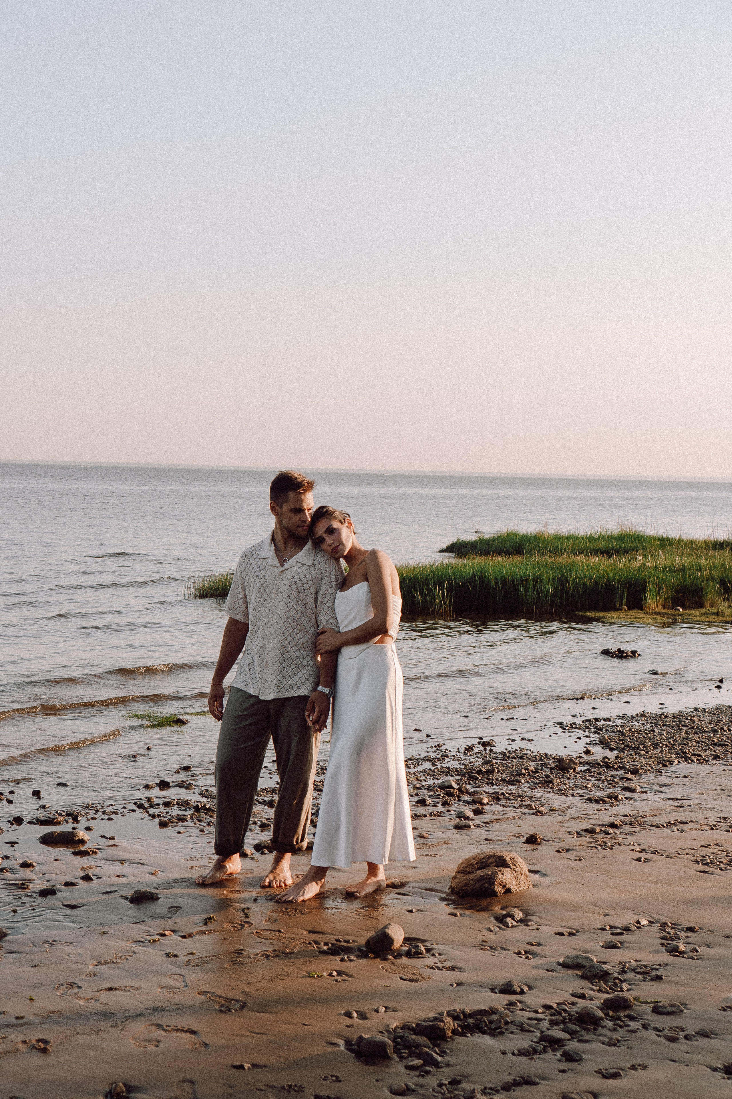 СВАДЕБНАЯ ФОТОСЕССИЯ ВЫЕЗДНОЙ ЦЕРЕМОНИИ (ФИНСКИЙ ЗАЛИВ). Профессиональный фотограф, Санкт-Петербург — Виктория Богомолова