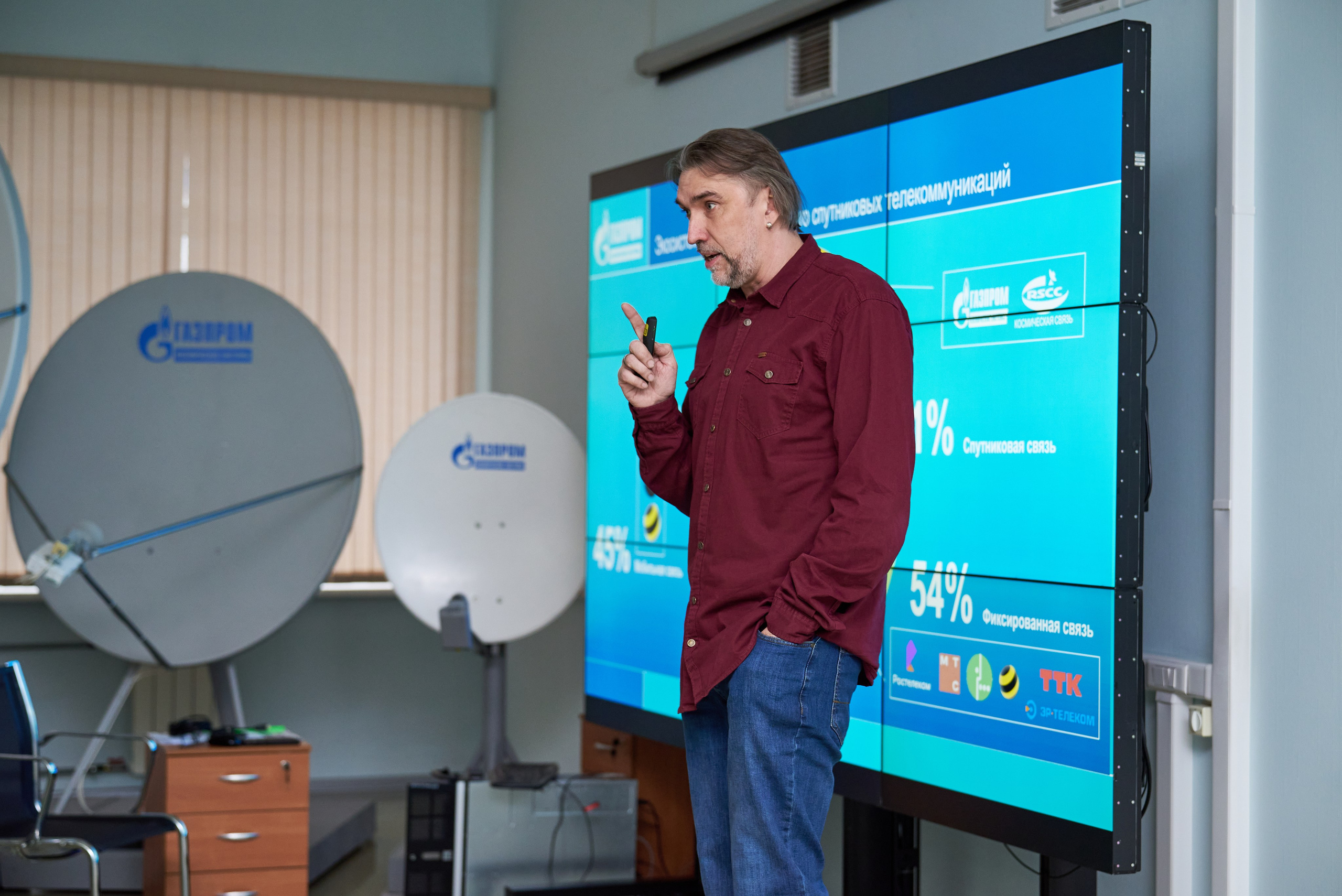 Экскурсия в «Газпром Космические системы». Фотограф Щёлково