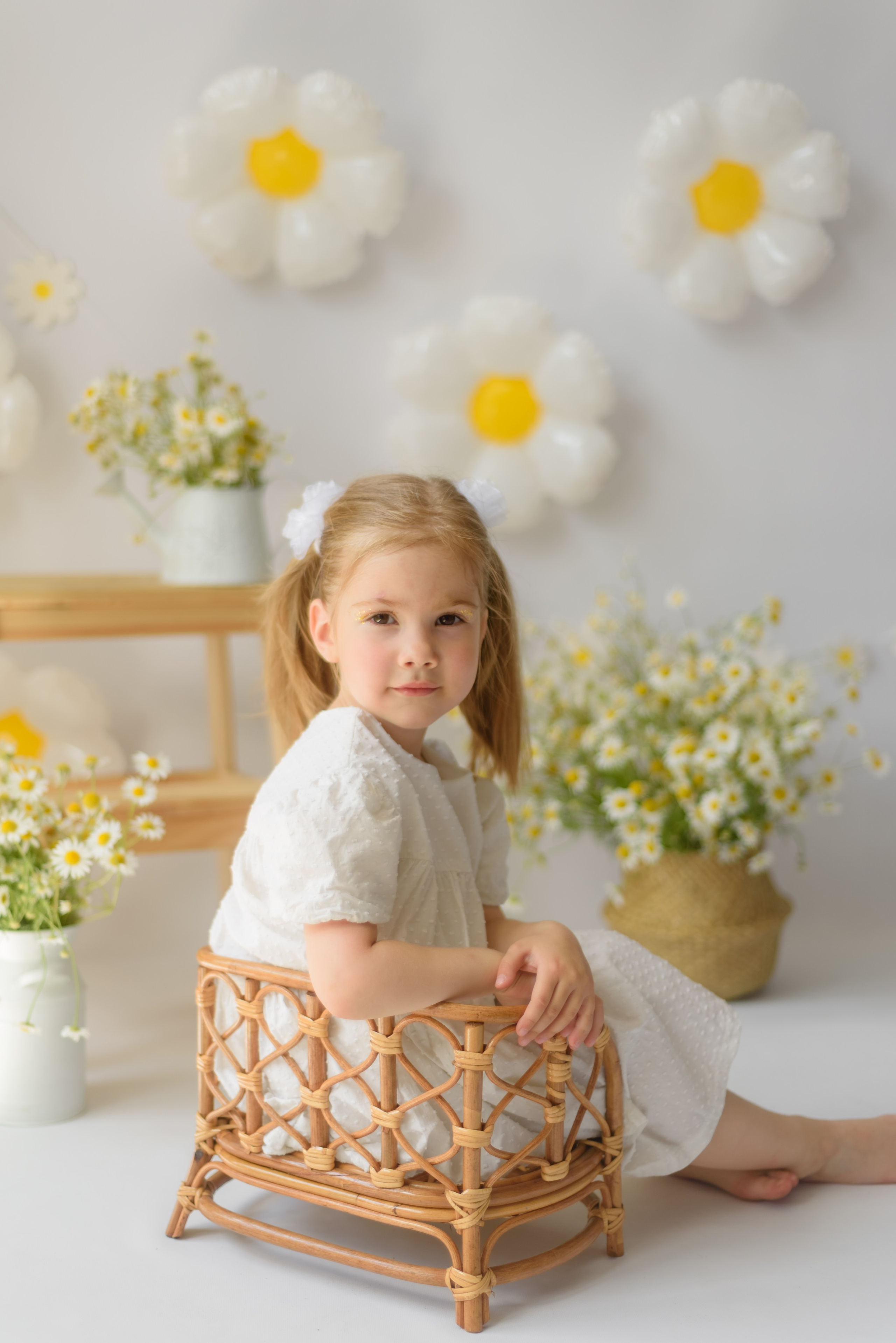 Фотопроект «Ромашки» Полина. Детский Фотограф |Фотограф на годик в Брянске Ирина Романова