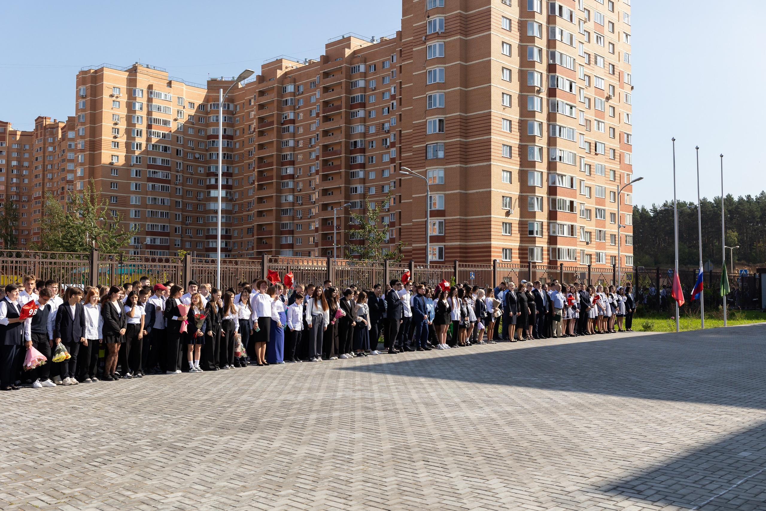 Линейка 1 сентября. Профессиональный Фотограф в Москве Андрей Славнов