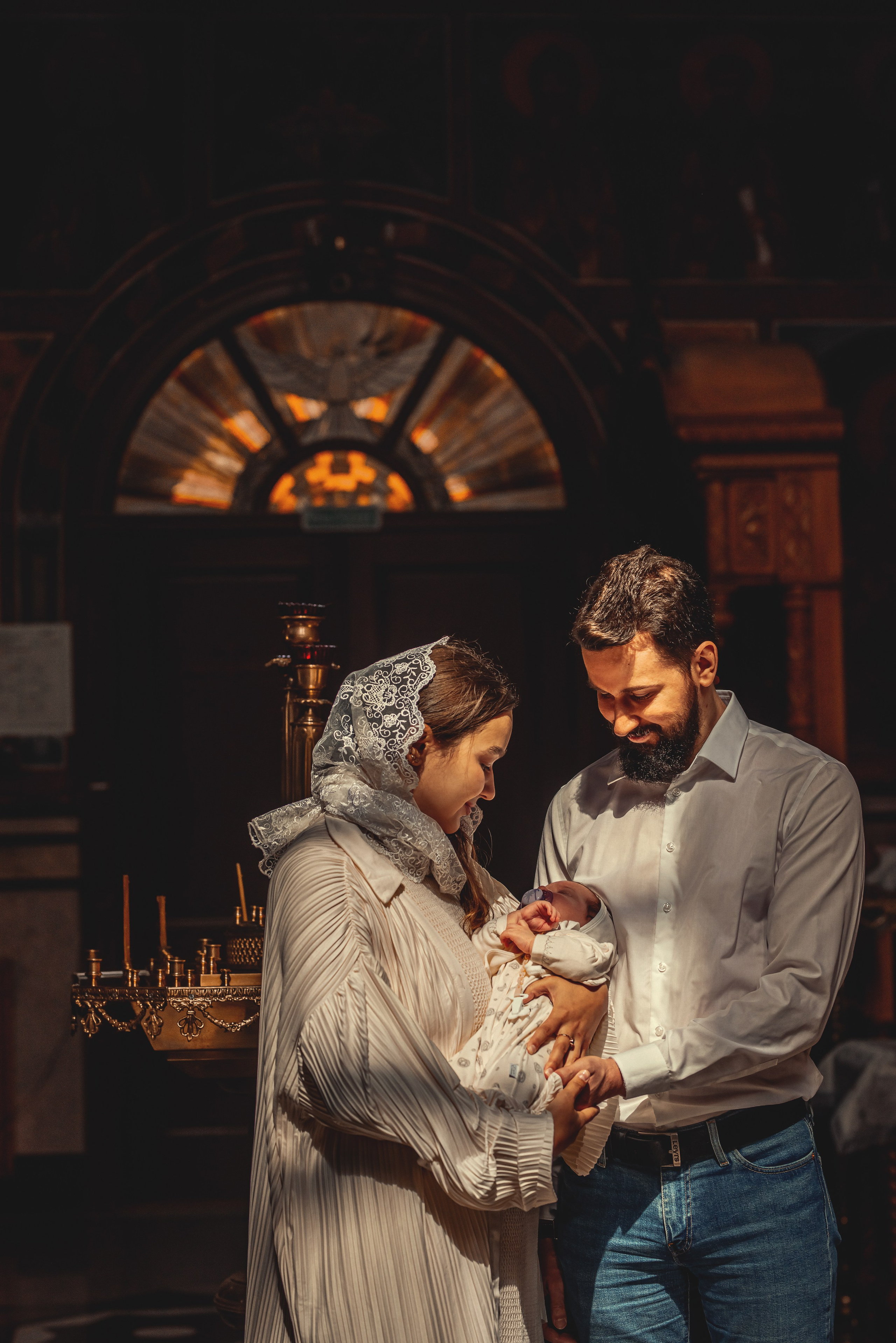 Таинство Крещения Любавы. Фотограф Таинств Крещения и Венчания в г. Курске