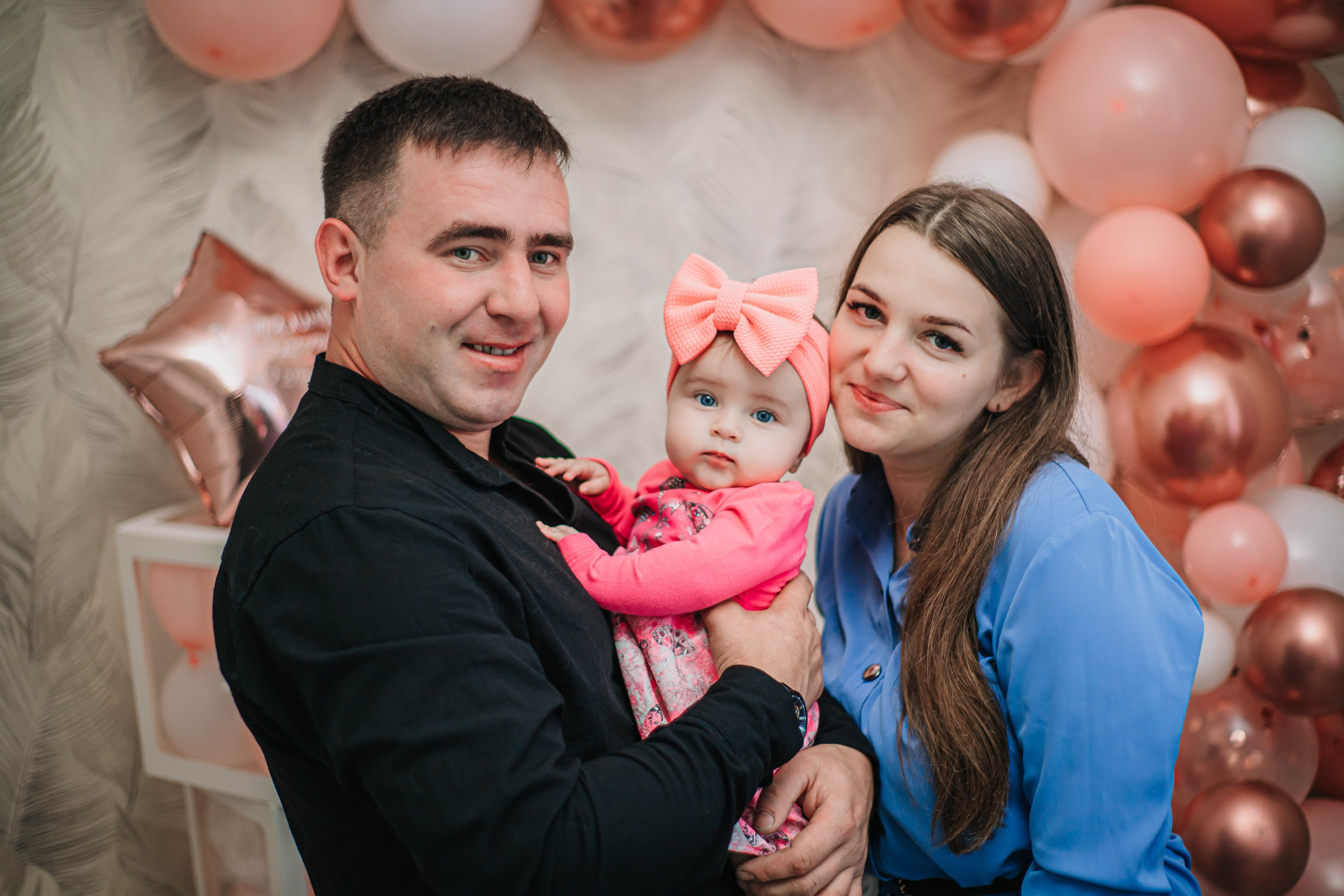 Виталине пол годика!. Фотограф Дарья Маташкова