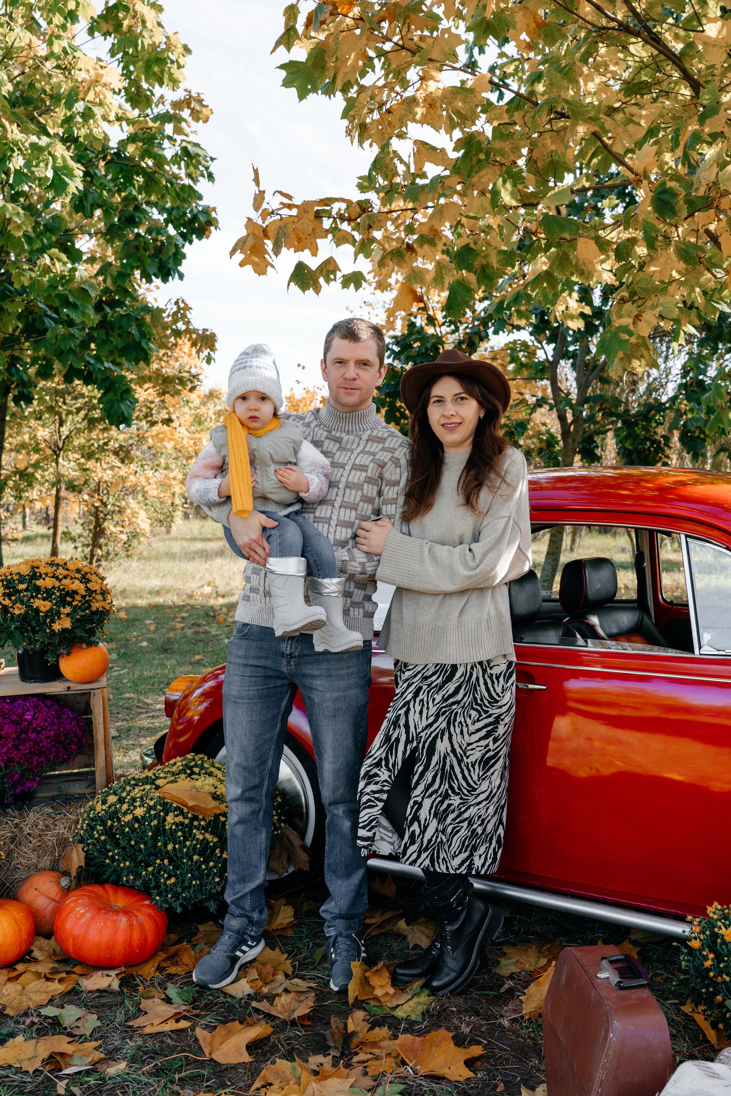 Ослепительная осень в кадре. Ваш семейный фотограф в Минске — Вика Трегубова