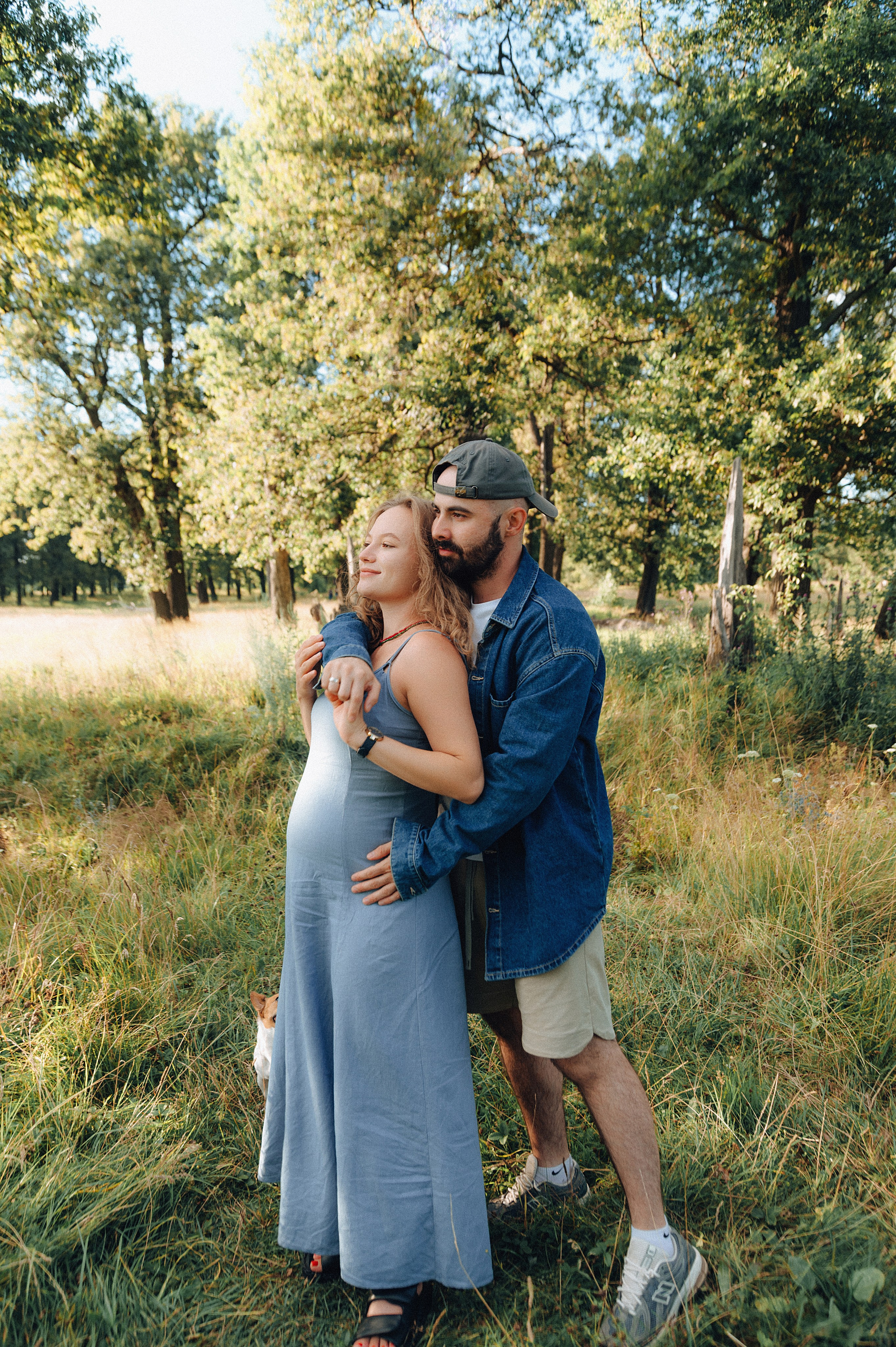 Лес.закат.Вика и Денис. Детский и семейный фотограф Катерина Мишина