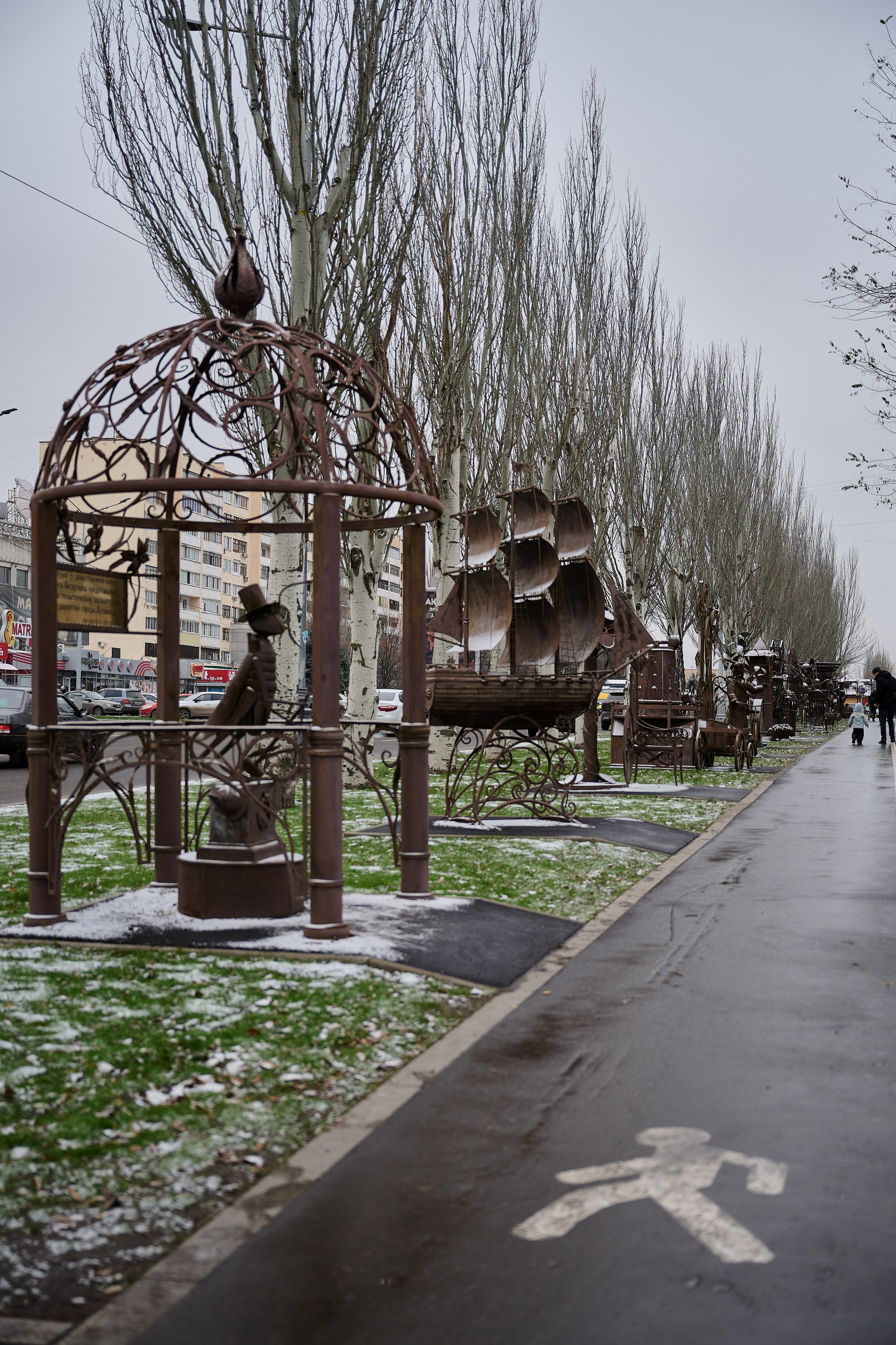 Луганск. Ноябрь 2024. Фотограф Роман Адлер