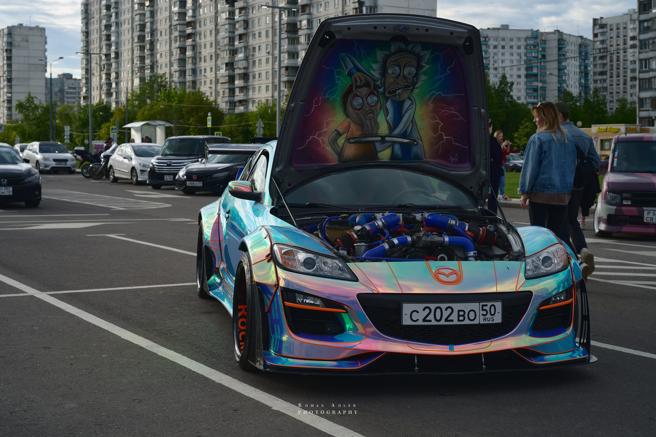 Гастрофест в ТЦ Небо. Москва. Фотограф Роман Адлер