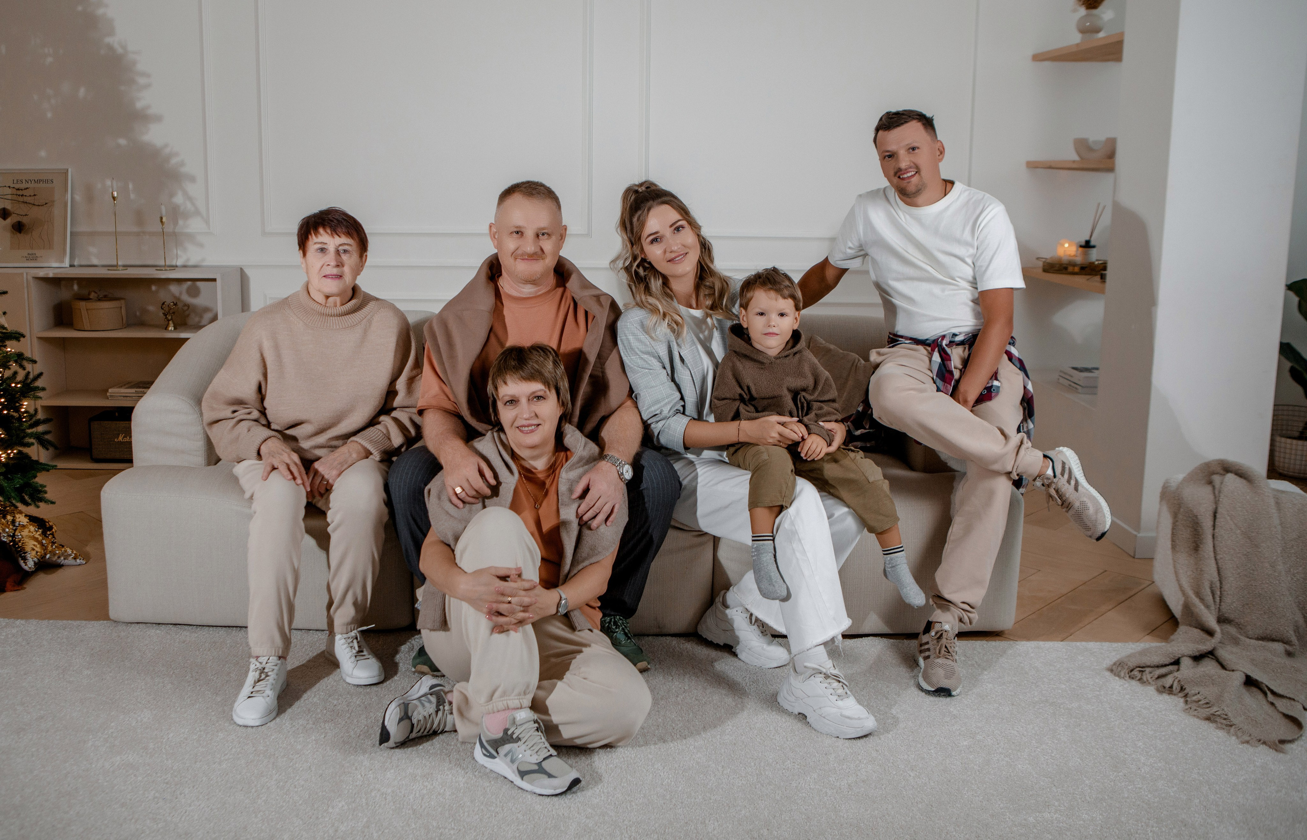 Семейная новогодняя. Свадебный и семейный фотограф Ибрагимова Мария из Екатеринбурга