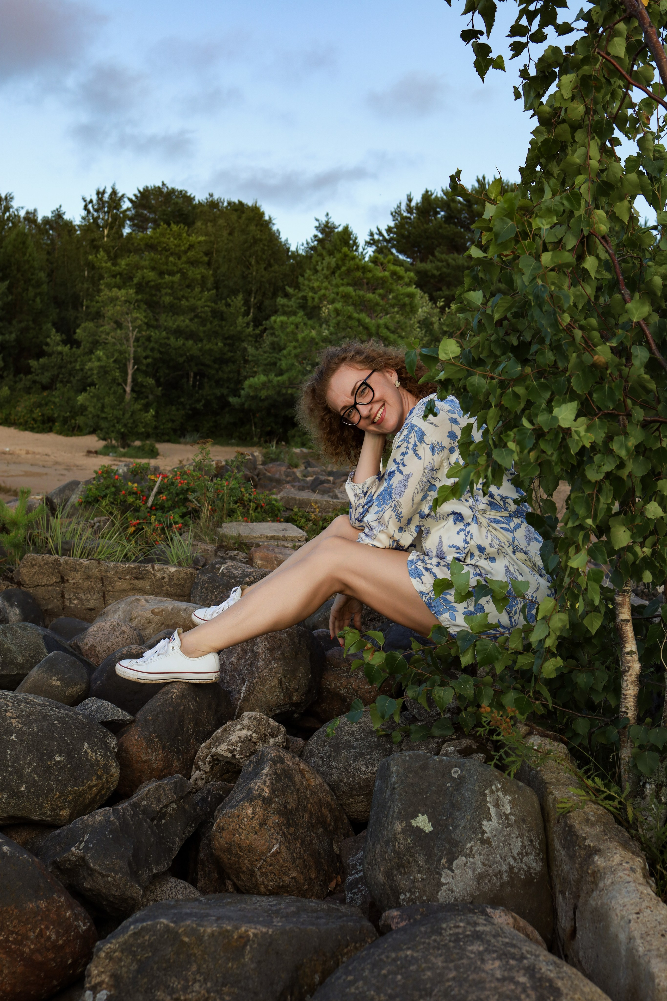 Натали, закатный берег. Женский портрет и немного больше в Санкт-Петербурге