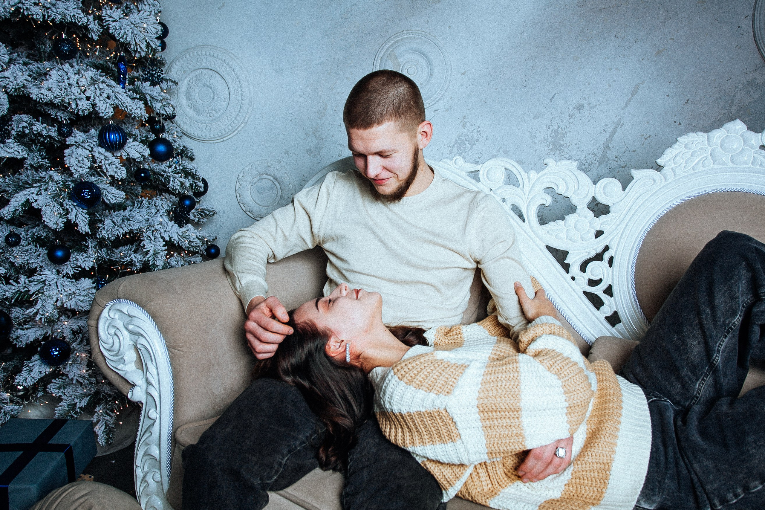 Новогодняя лав стори. Фотограф Дарья Локотко в Красноярске