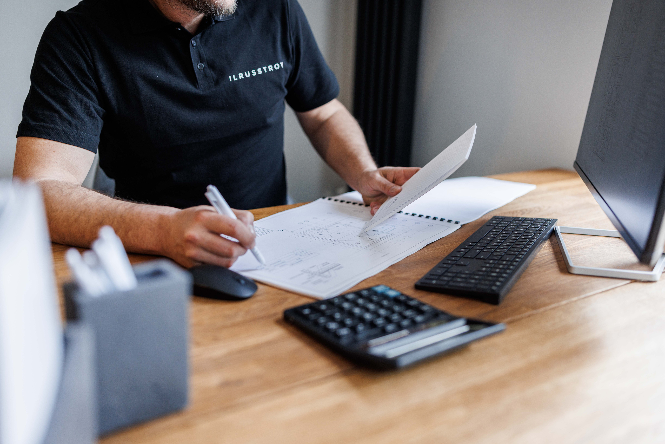 Съемка для сайта и социальных сетей строительной компании «Irusstroy». Фотограф Балаев Михаил