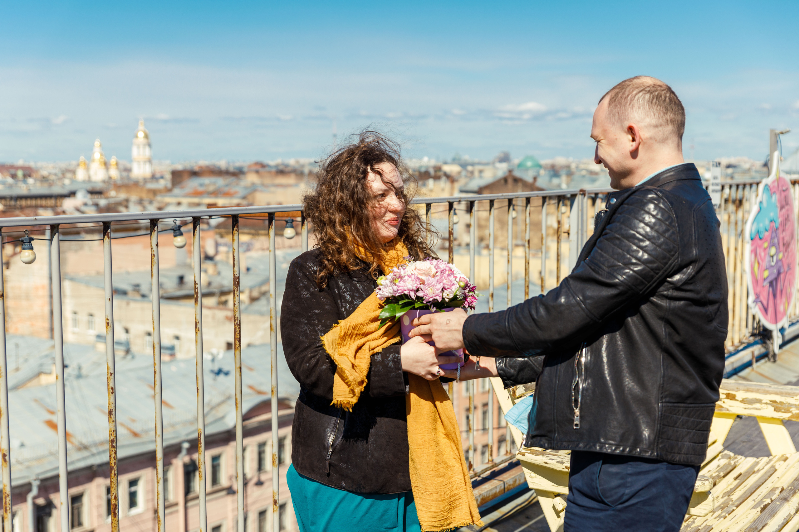 Утро на крыше. Фотограф Балаев Михаил