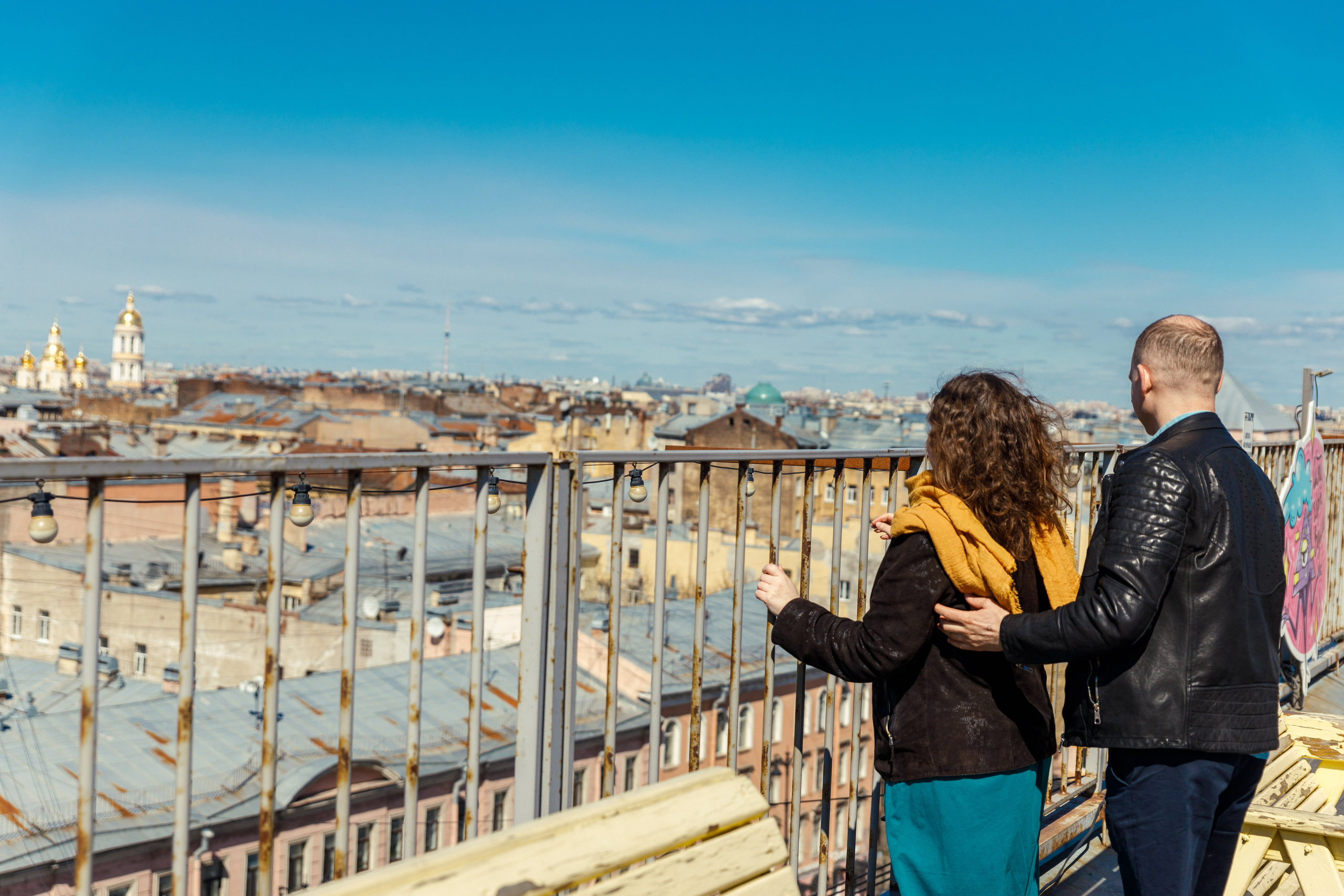 Утро на крыше. Фотограф Балаев Михаил