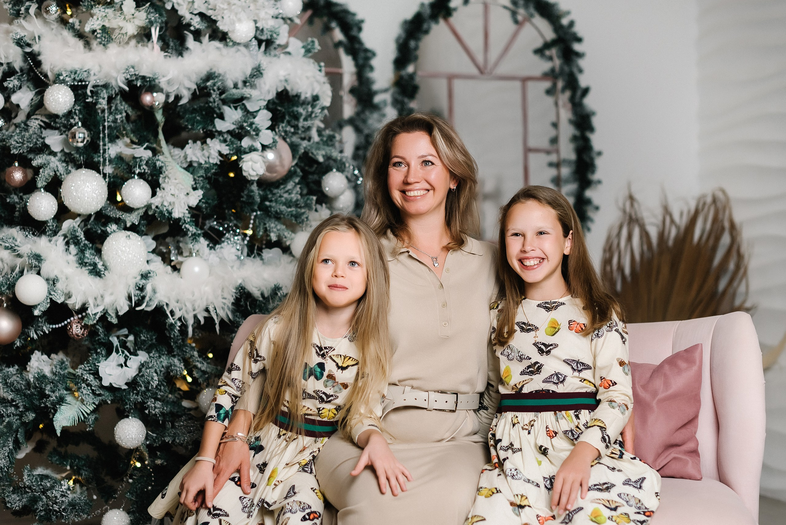 Новгодняя история большой семьи. Фотограф в Самаре Мария Шерер