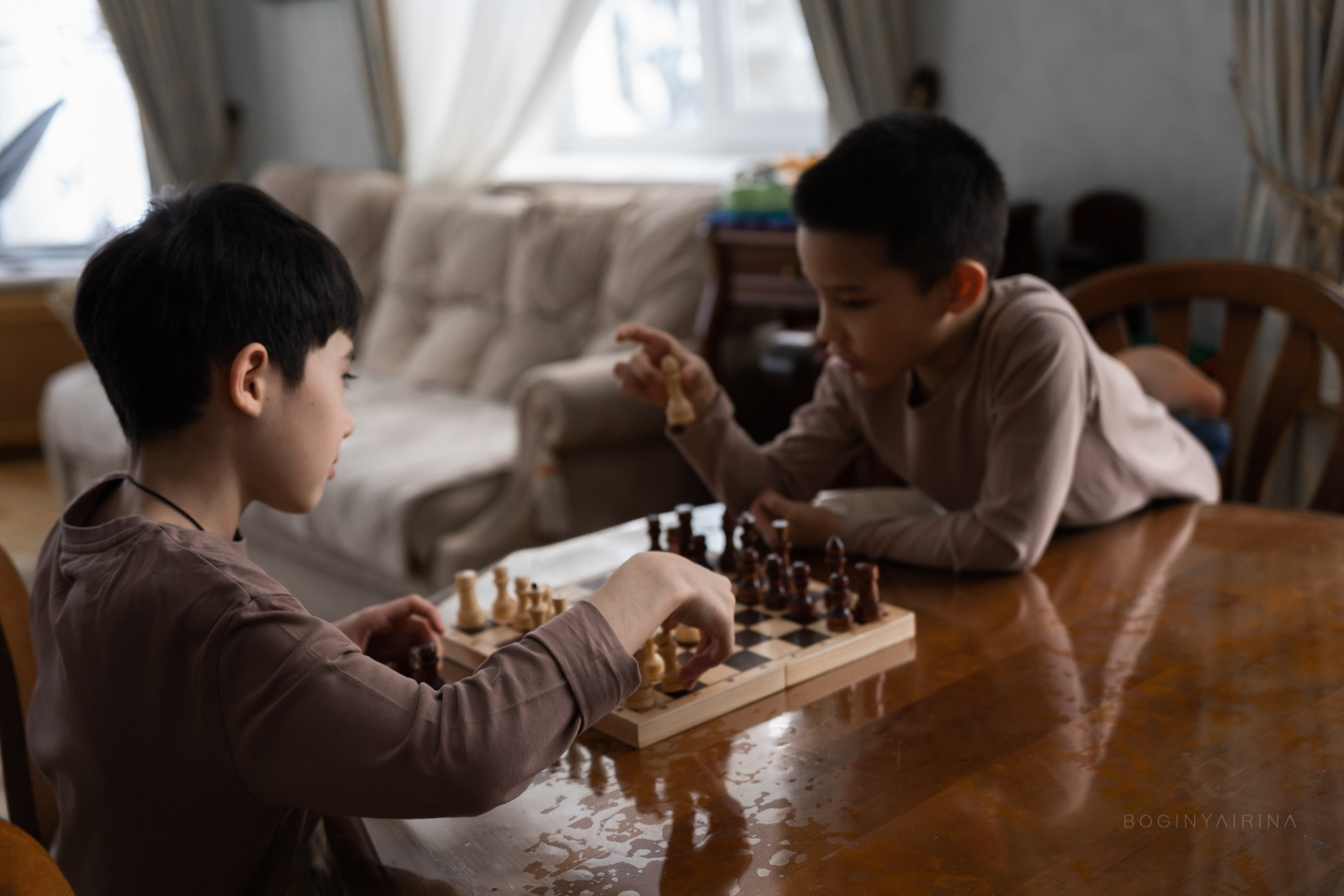 семейная фотосессия с 4 детьми