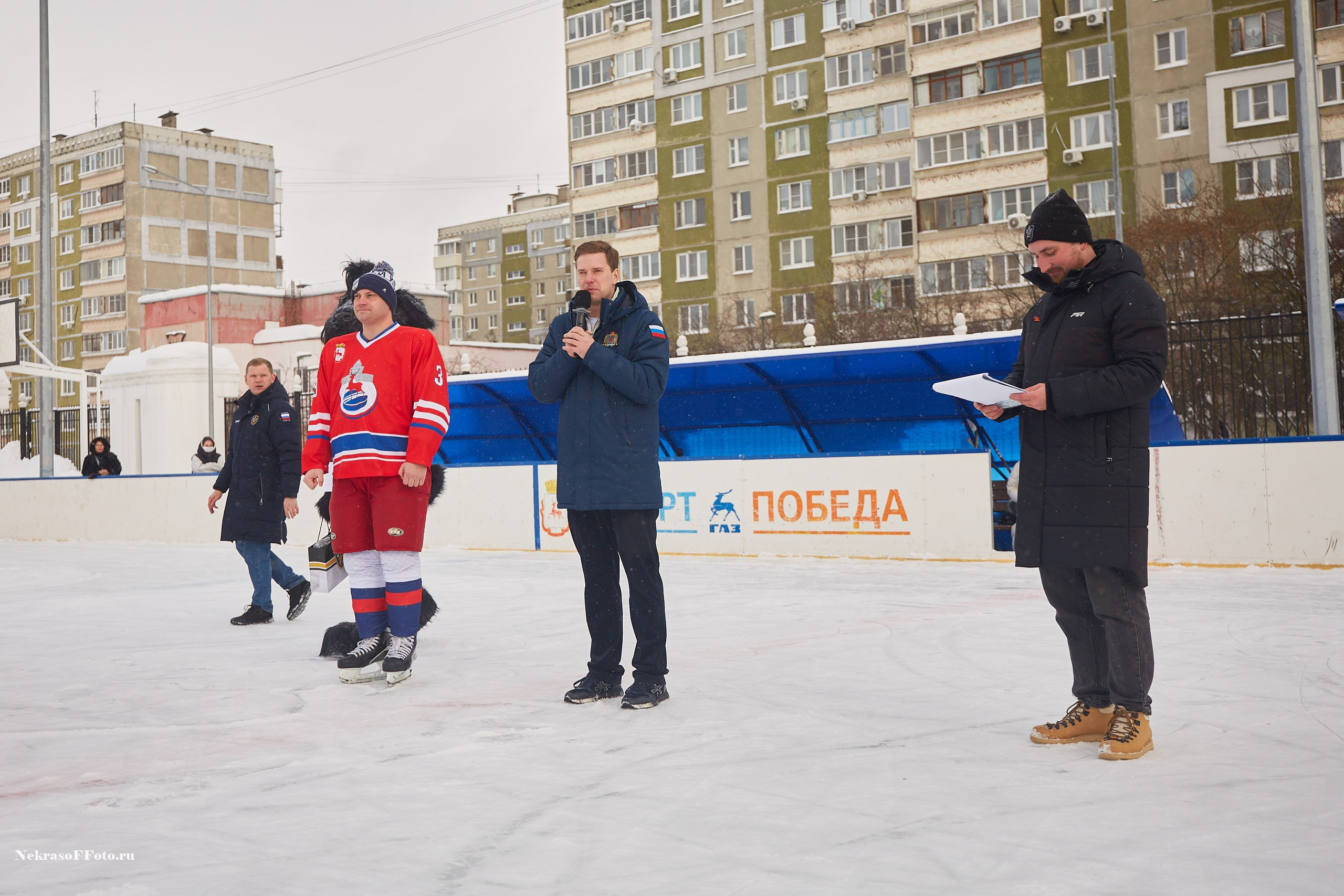 Турнир по хоккею «Русская классика» в рамках Офицерской хоккейной лиги. Спортивный фотограф Некрасов Денис