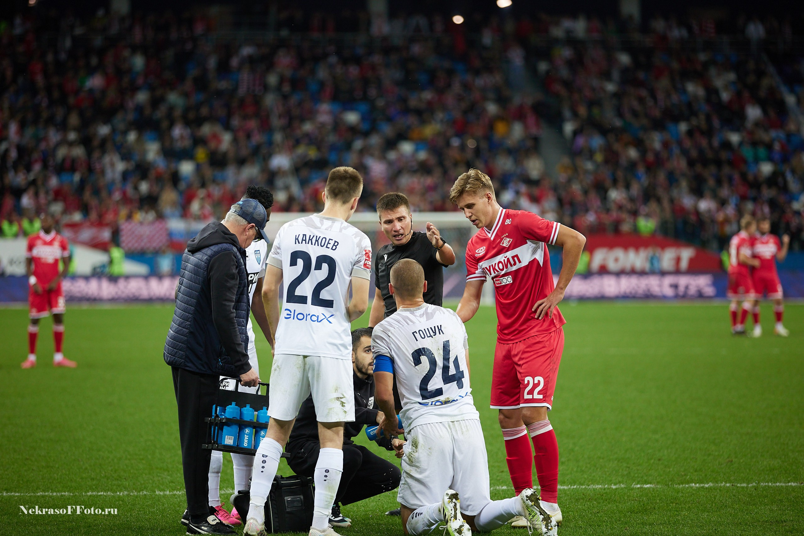 РПЛ ФК Пари НН- ФК Спартак. Спортивный фотограф Некрасов Денис