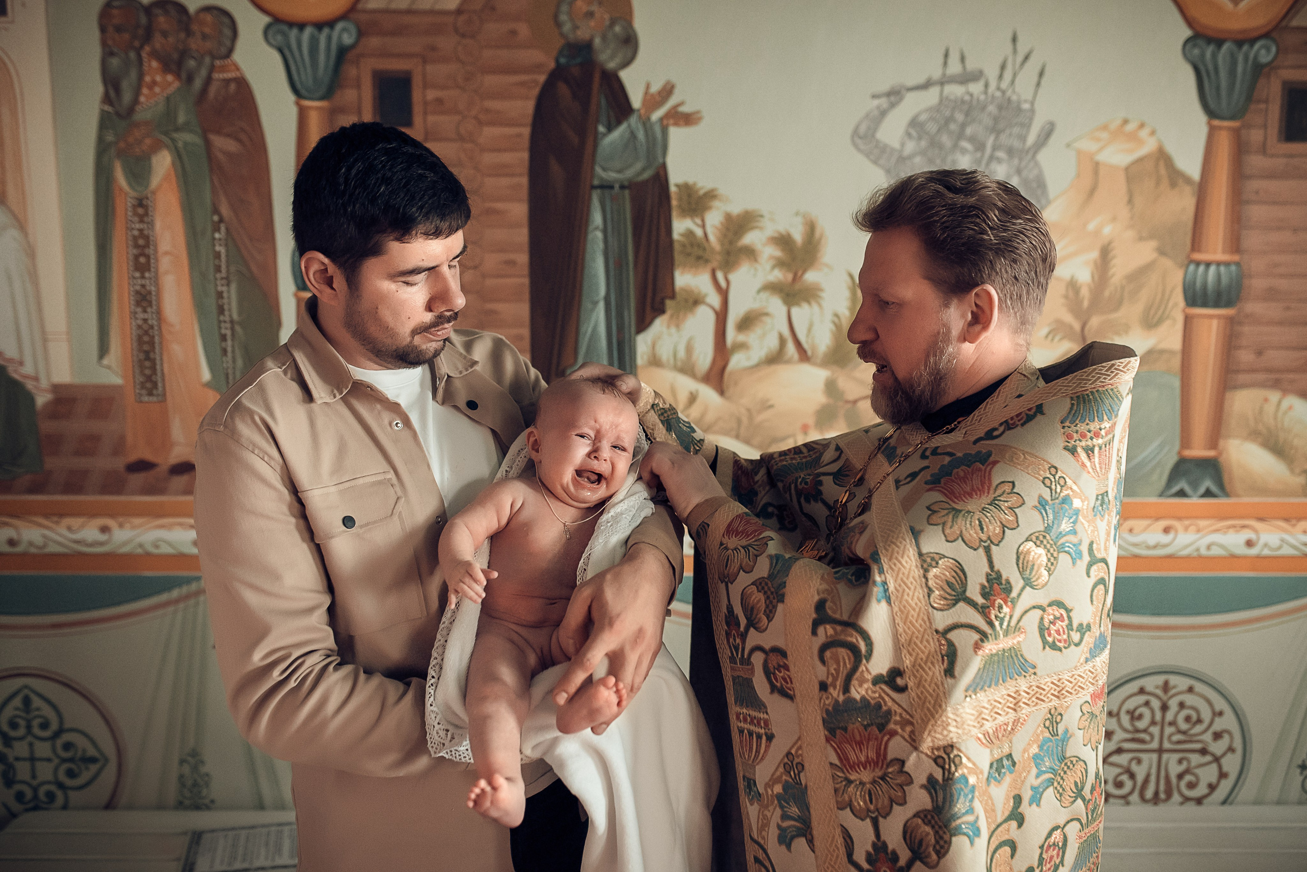Фотосъемка на крещение в Москве и Московской области