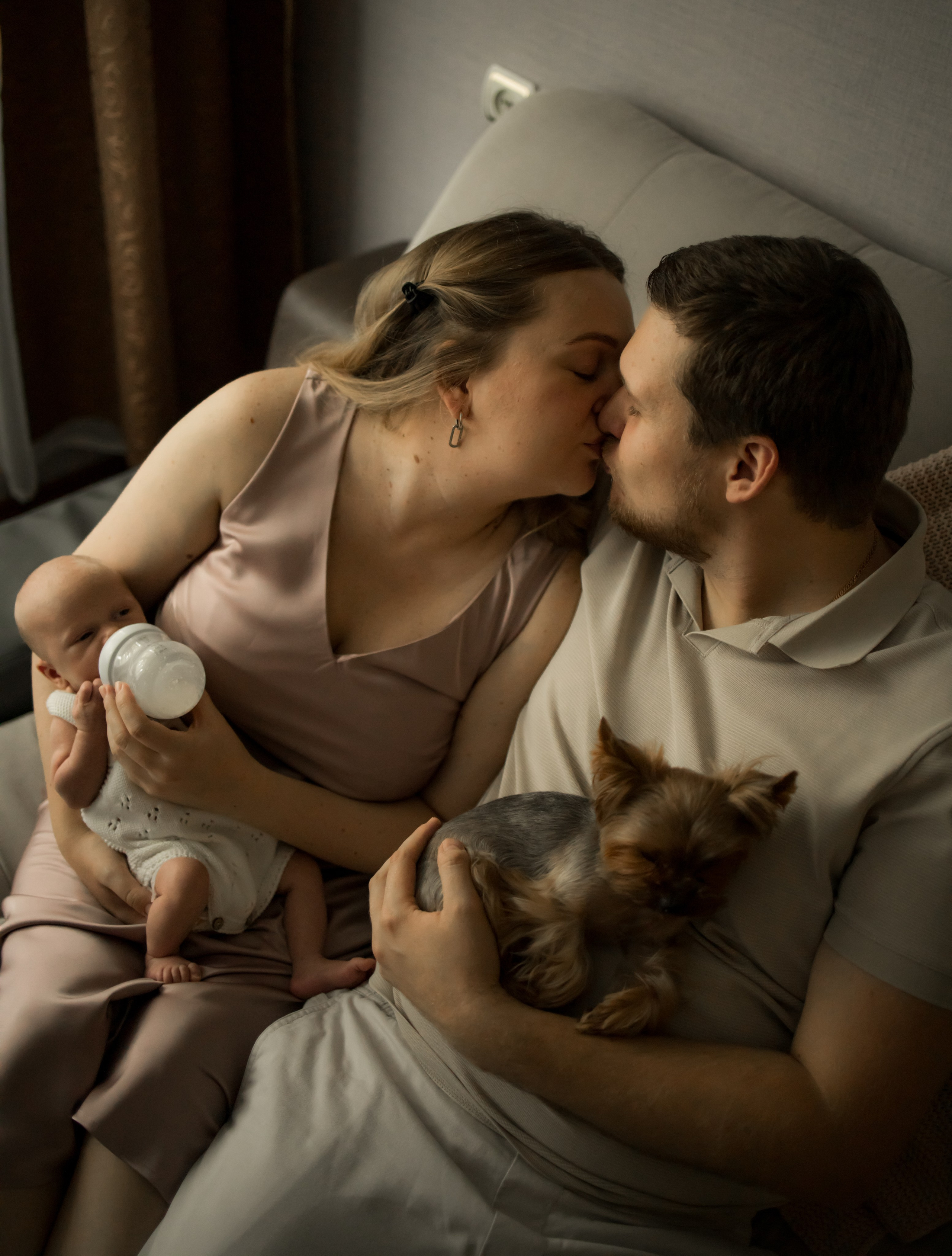 Малышка Вероника. Семейный фотограф новорожденных в Санкт-Петербурге Куликова Алёна