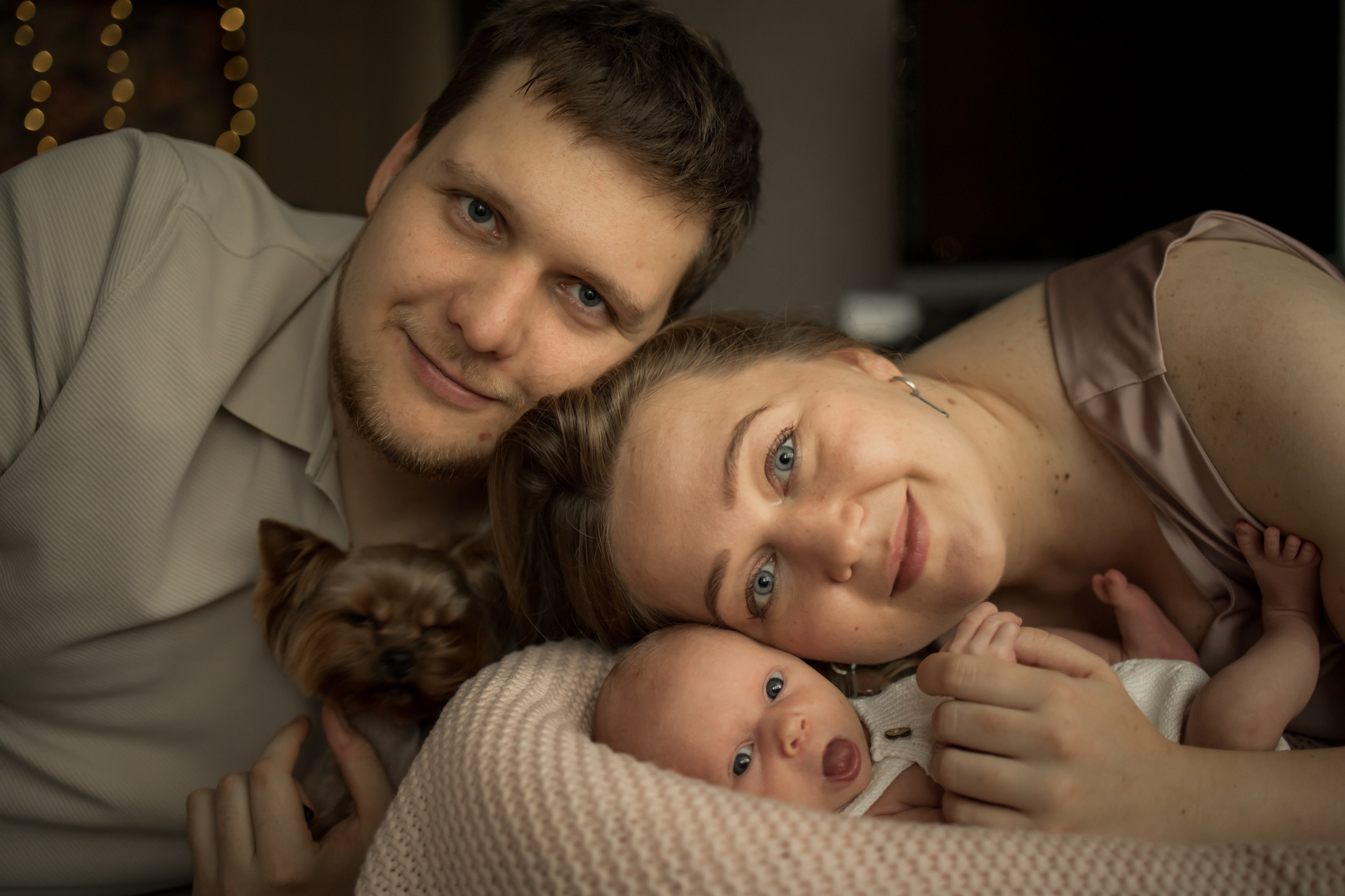 Малышка Вероника. Семейный фотограф новорожденных в Санкт-Петербурге Куликова Алёна