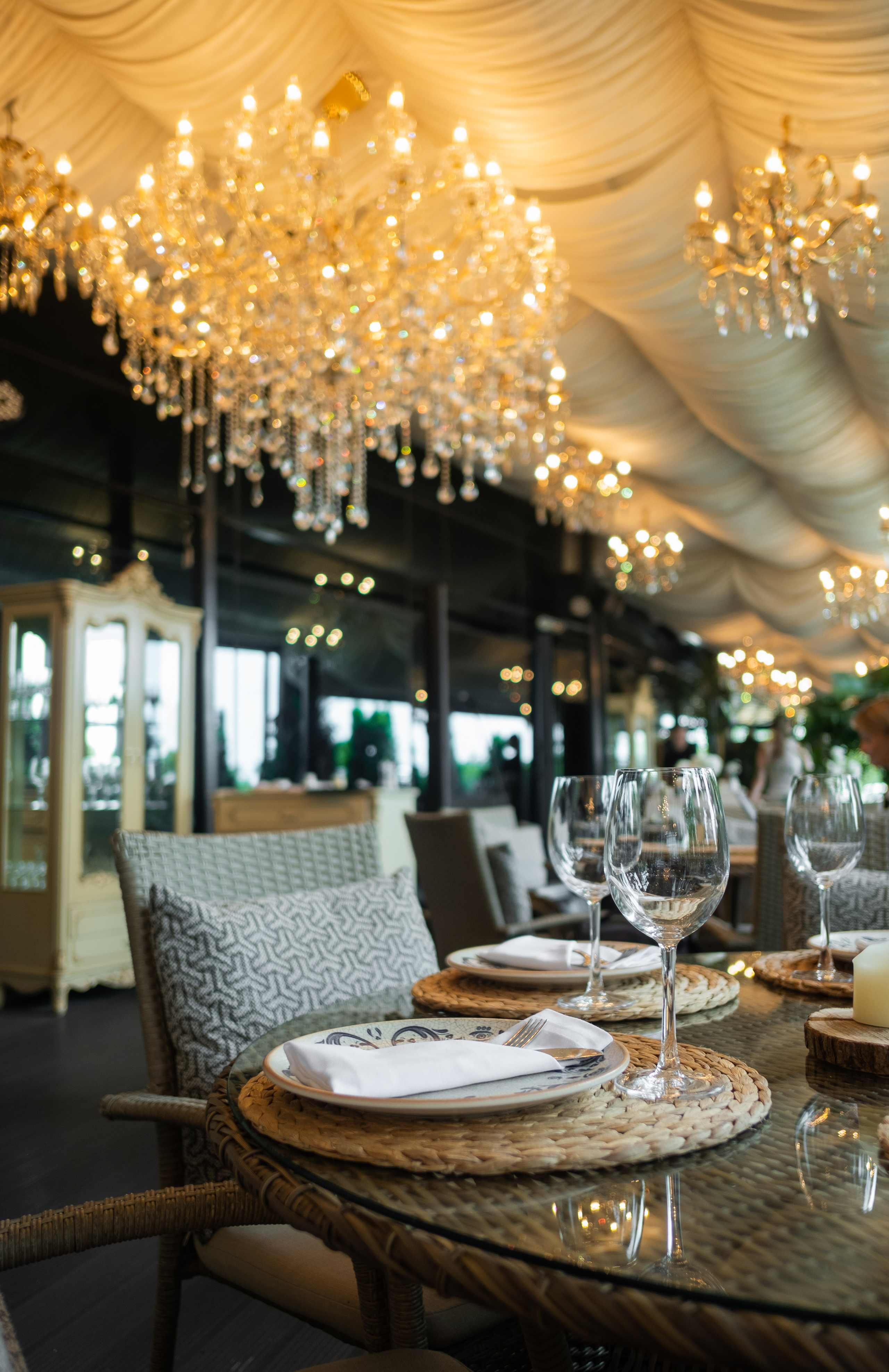 Интерьерная съемка для ресторана G.Garden