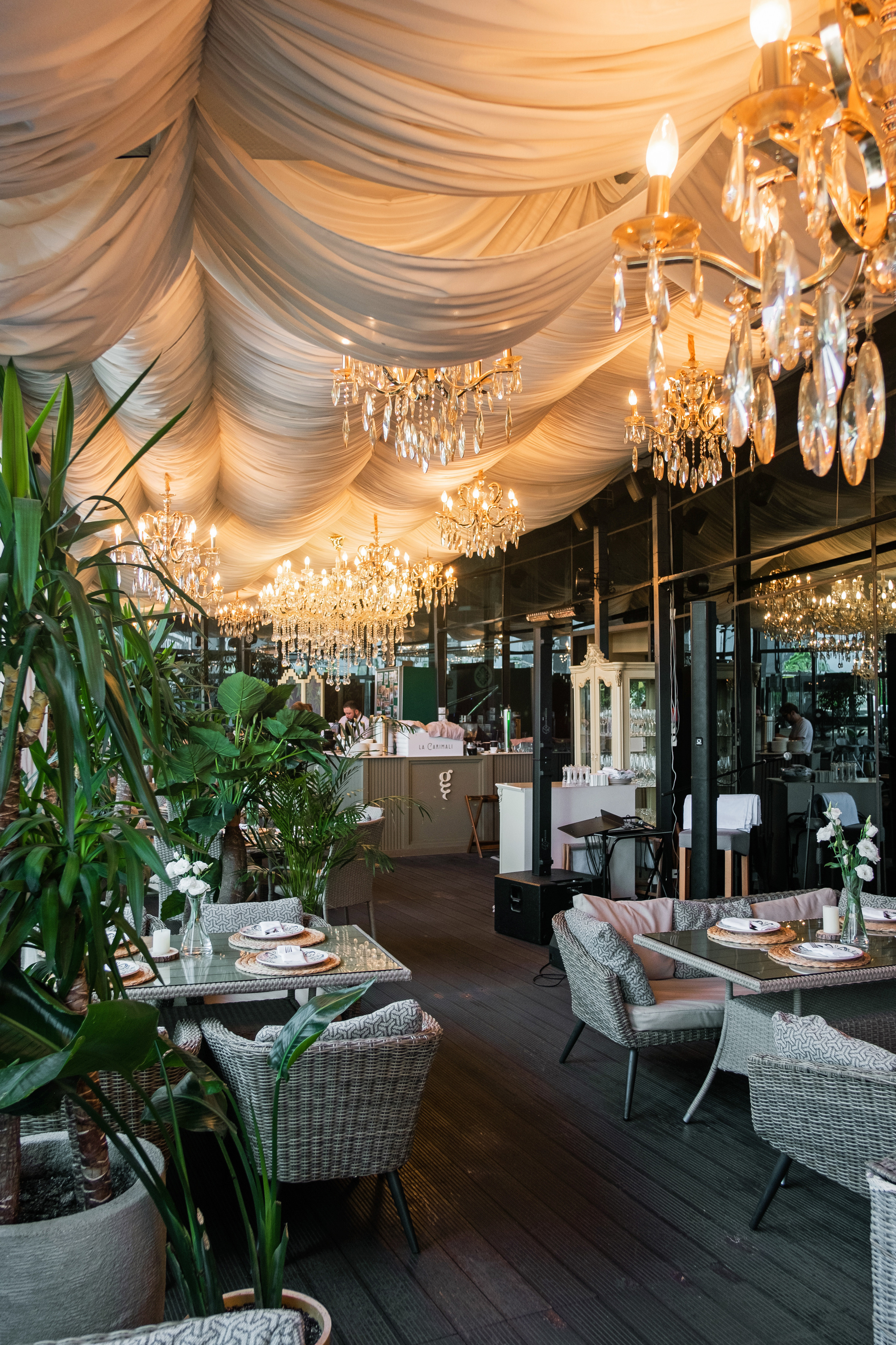 Интерьерная съемка для ресторана G.Garden. Фотограф для женщин Ольга Терехова СПБ