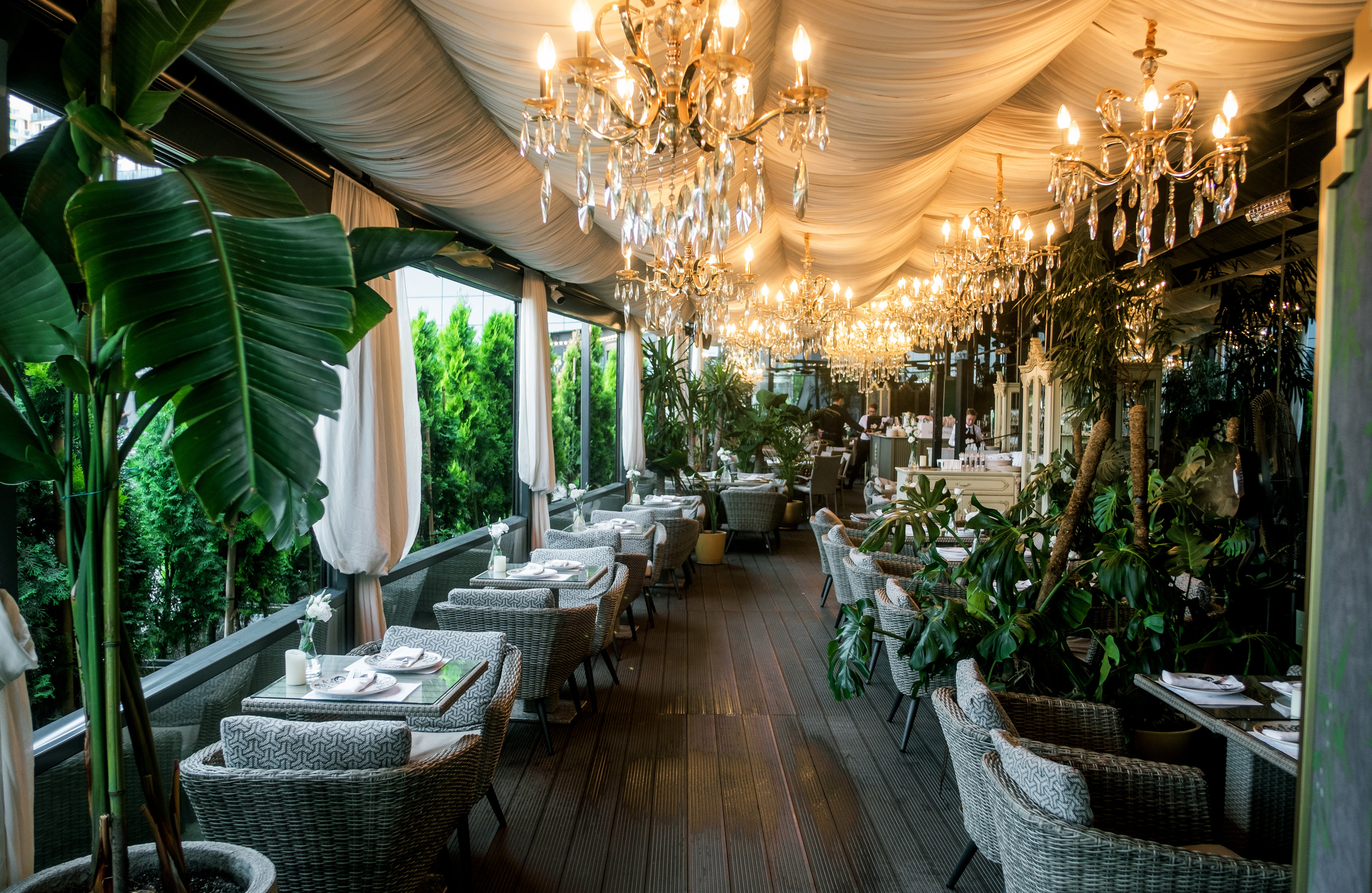 Интерьерная съемка для ресторана G.Garden. Фотограф для женщин Ольга Терехова СПБ