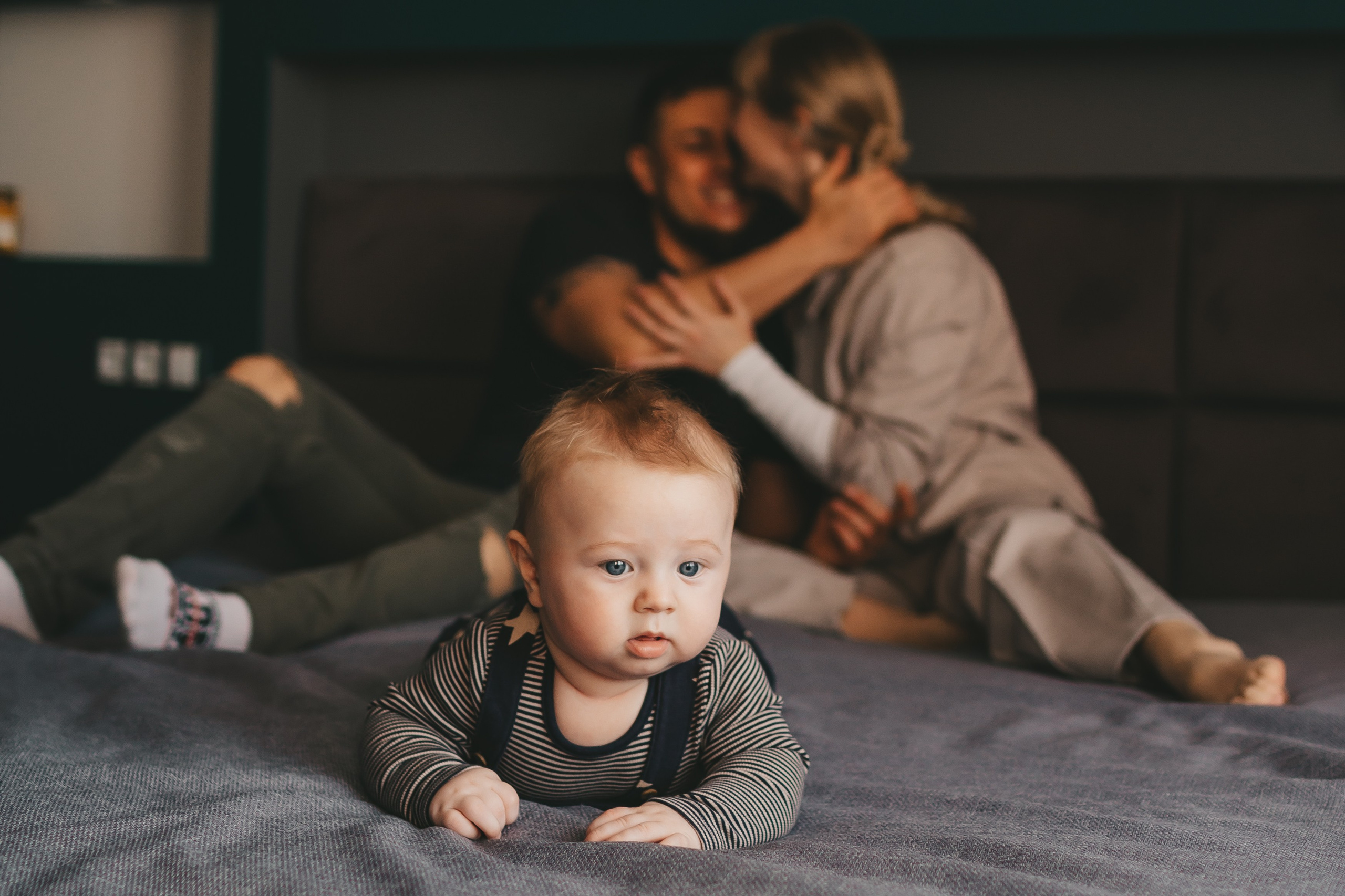 Иван, Мария и Тихон (домашняя фотосессия). Семейный и детский фотограф и видеограф в Москве, Дрокина Наталья