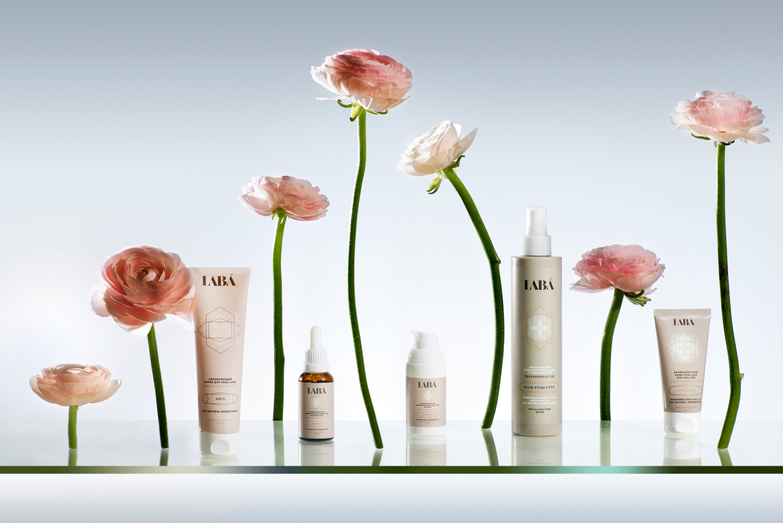 Бьюти (косметика, уход, аксессуары). Предметная фотография