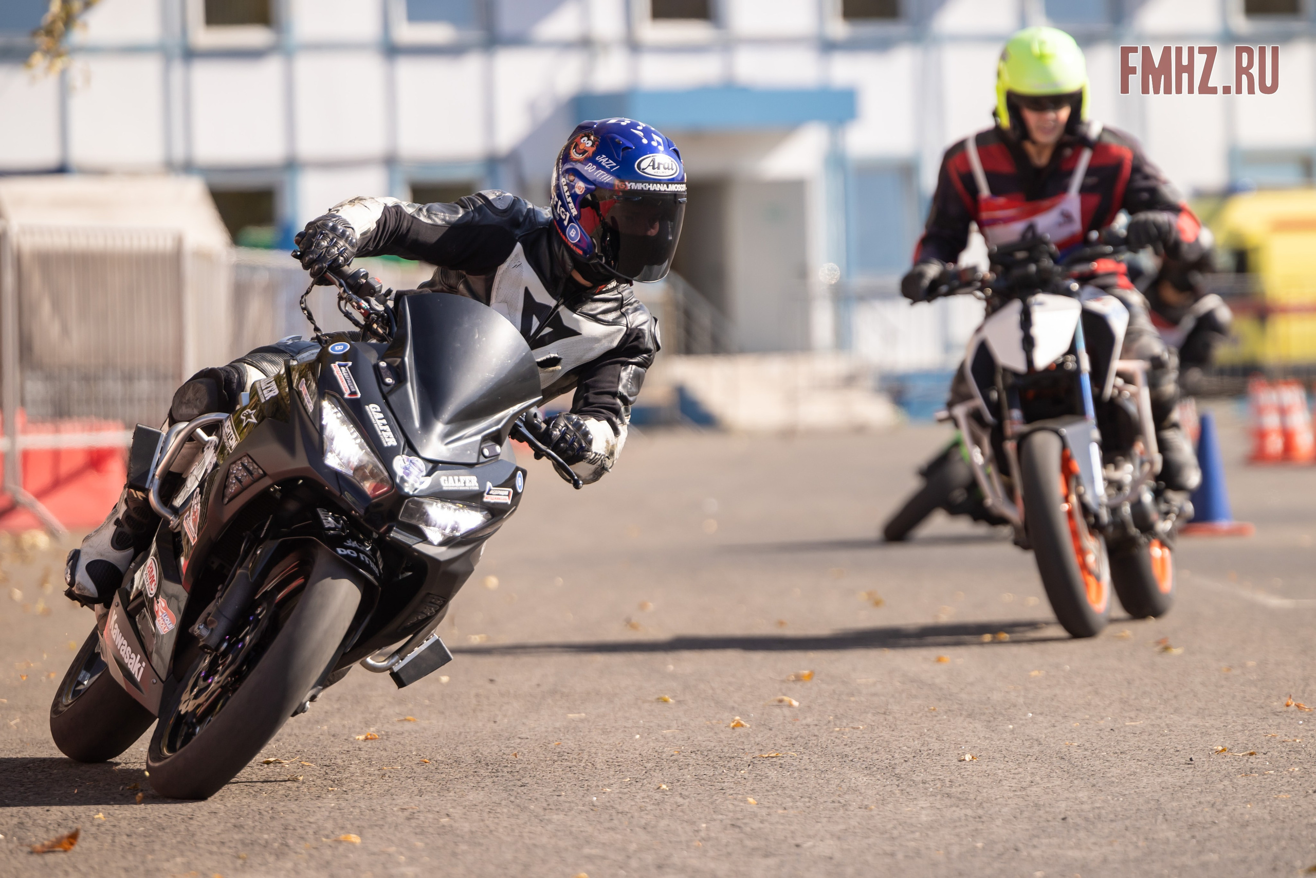 Соревнования по мотоджимхане на площадке Мосгортранс 15.09.2024. Фотограф Владимир Охрименко