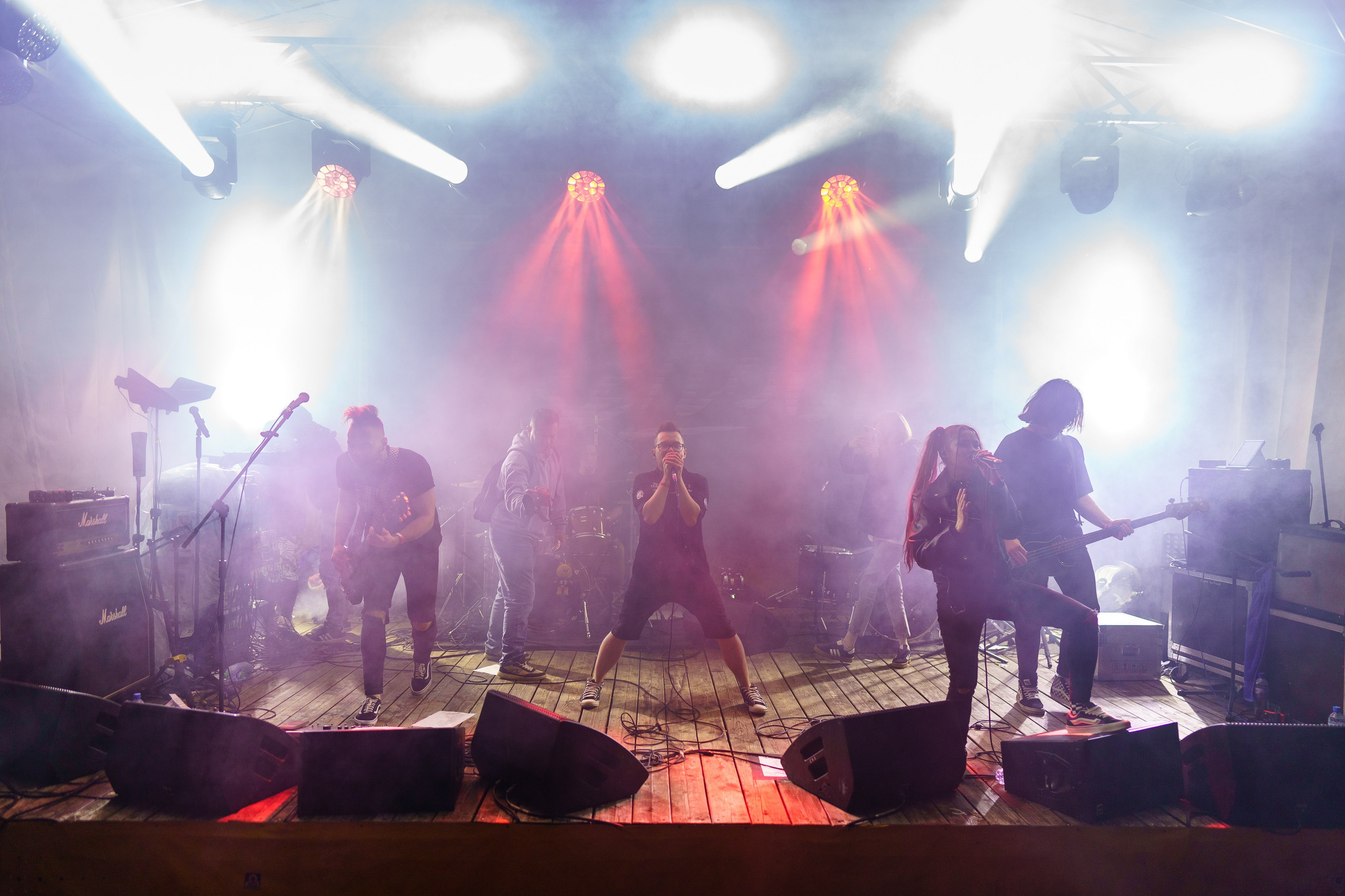 Фотоотчет с главного панк-рок фестиваля страны Anti-Party 2025. Фотограф Николай Прокофьев модельные тесты в Москве