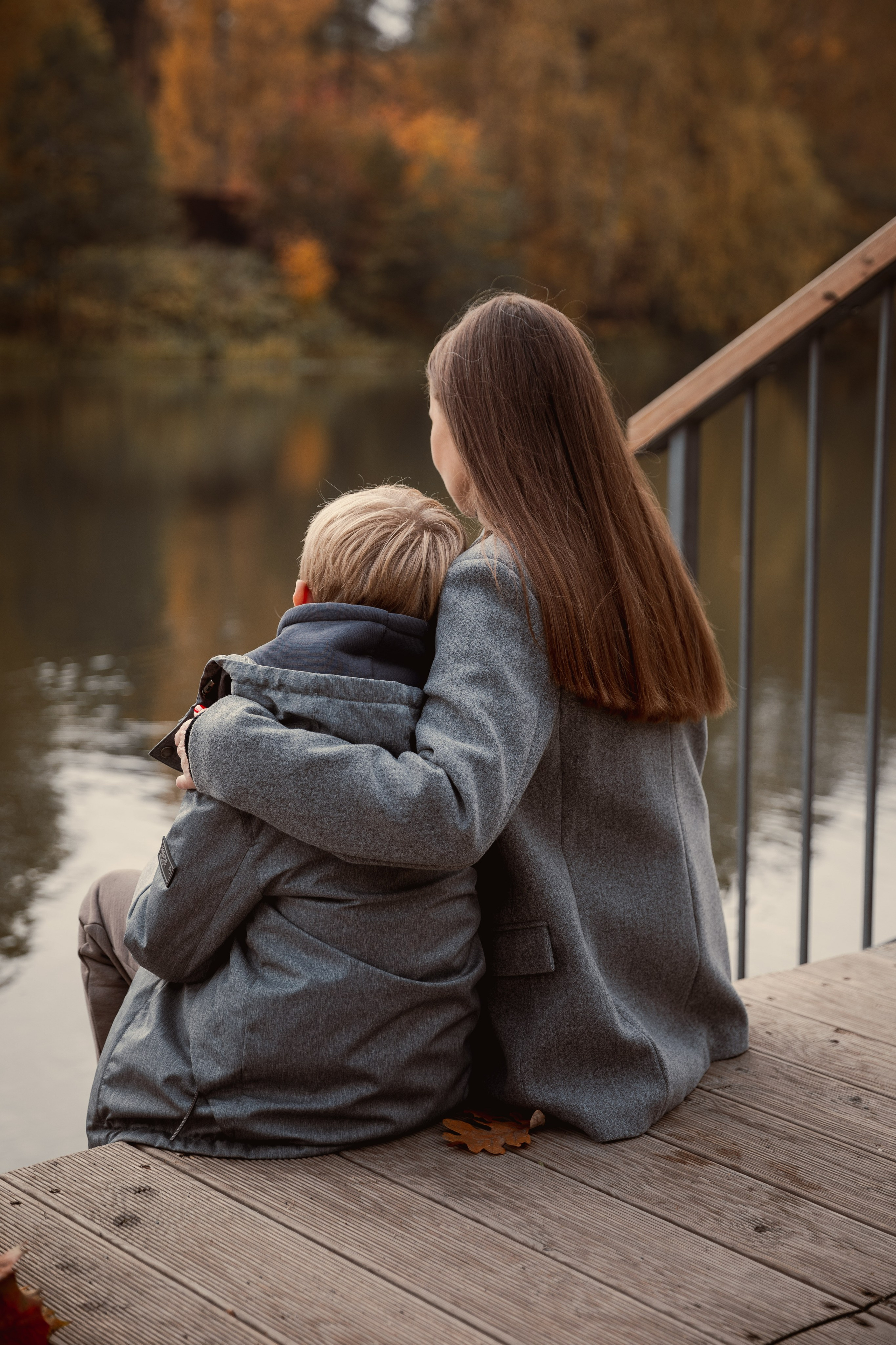 Осенняя прогулка с сыном. Индивидуальный и семейный фотограф Ирина Москвичёва
