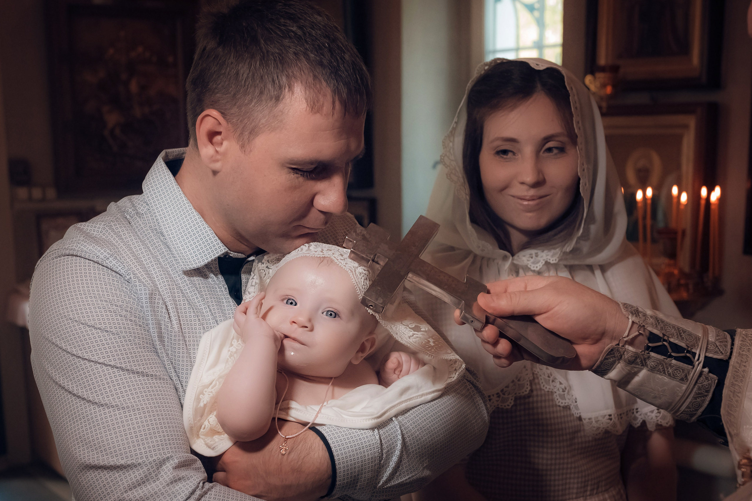 Крещение Василисы (Влады). Съемка Таинств Крещения Венчания, детские и семейные съемки в Пензе
