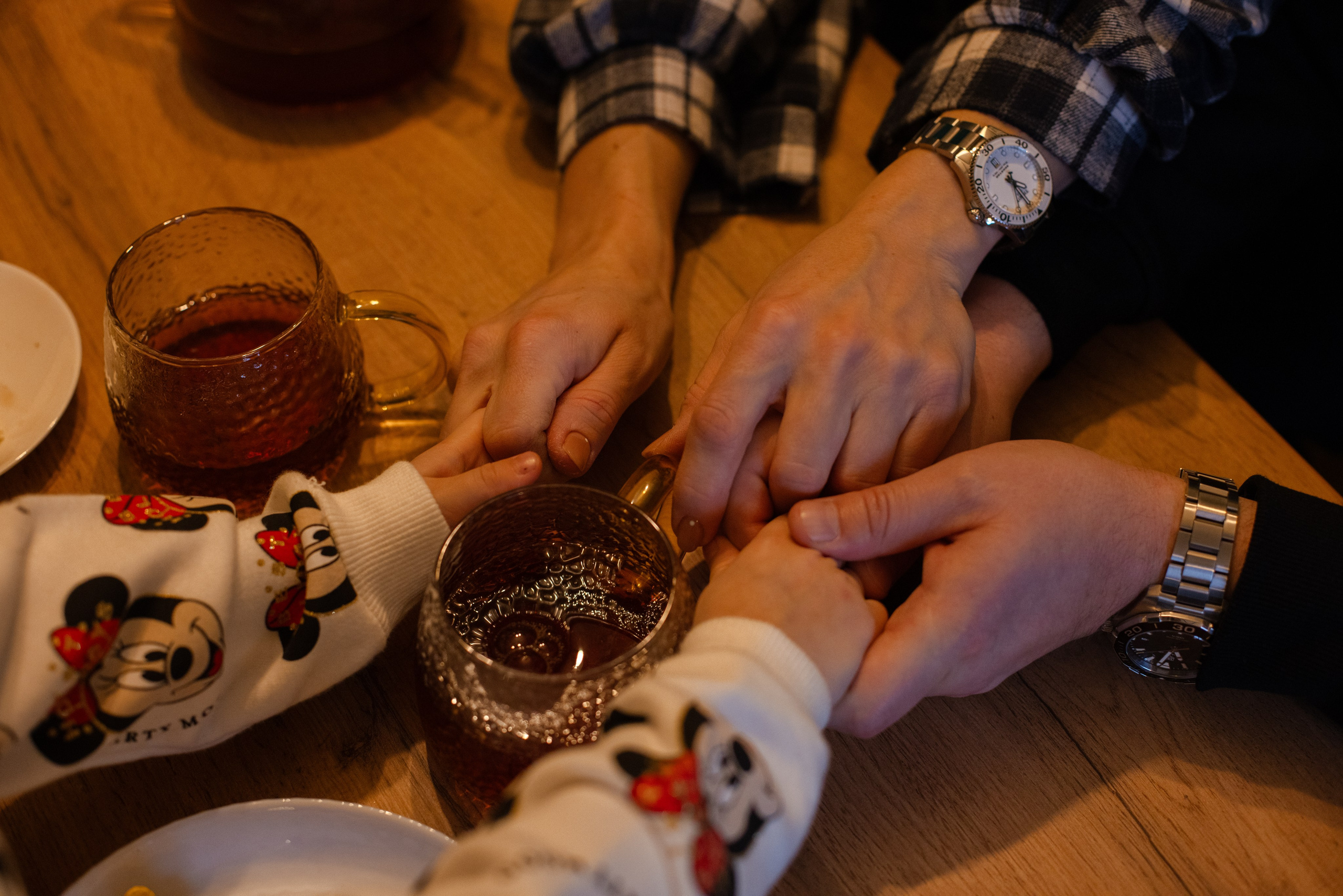 Семейное утро в кафе. Фотограф в Шатуре Оксана Осьмакова