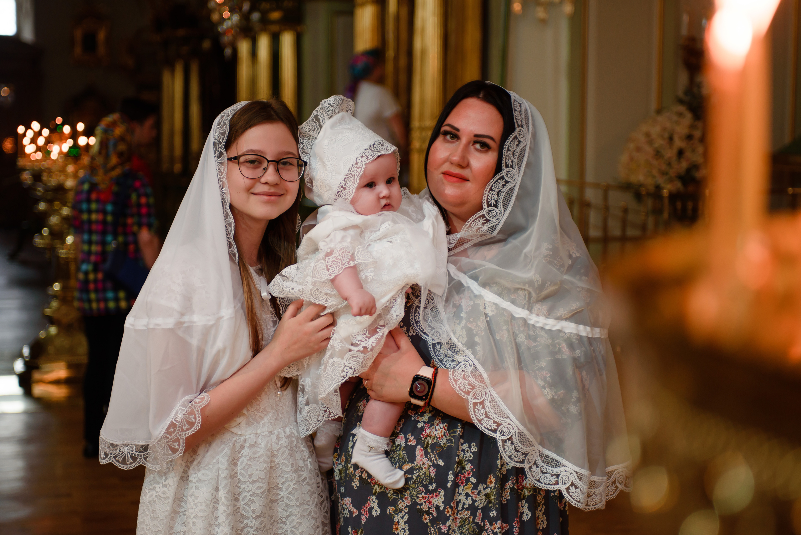 Таинство Крещения. Фотограф новорожденных и детей до года в Санкт-Петербурге