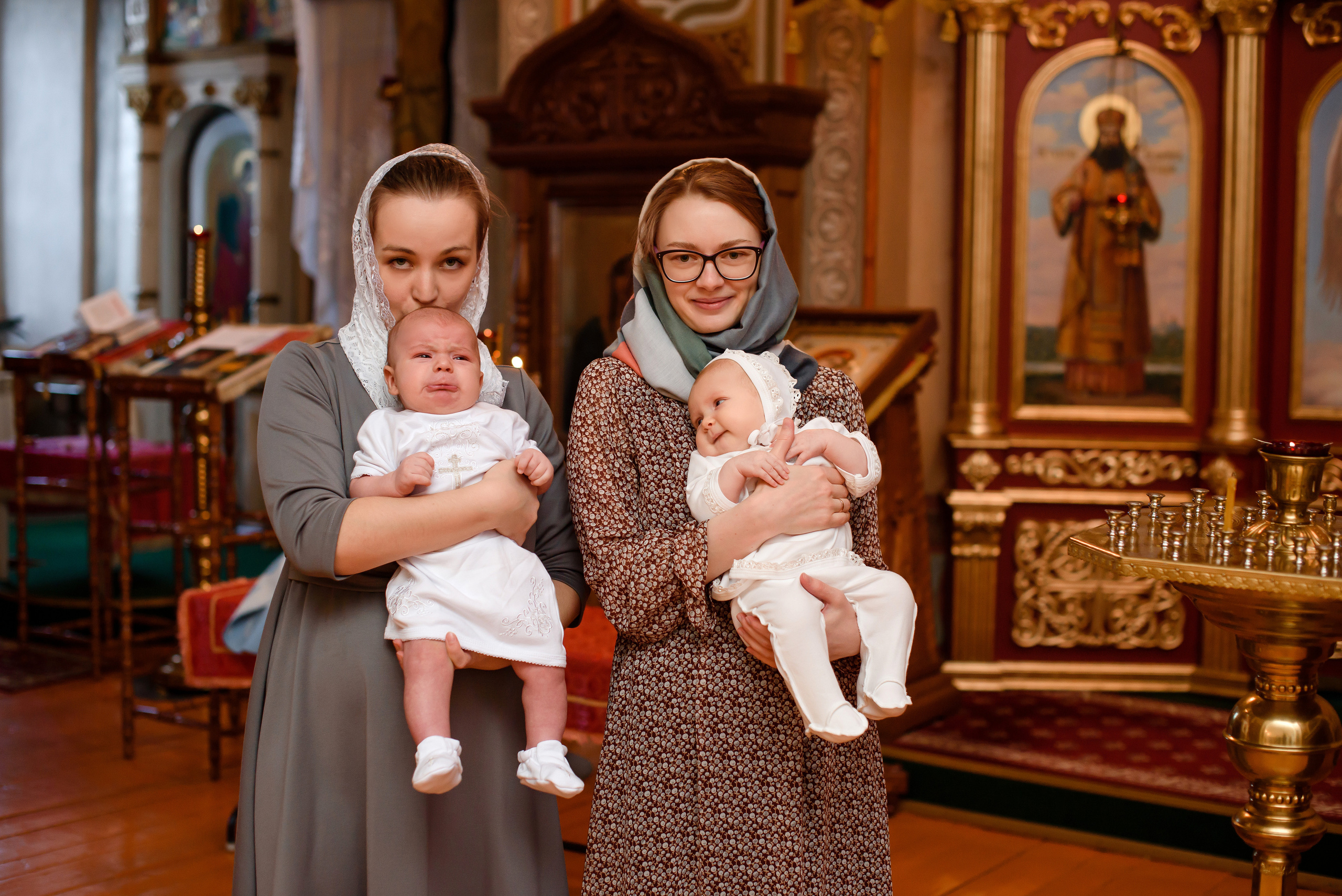 Таинство Крещения. Фотограф новорожденных и детей до года в Санкт-Петербурге