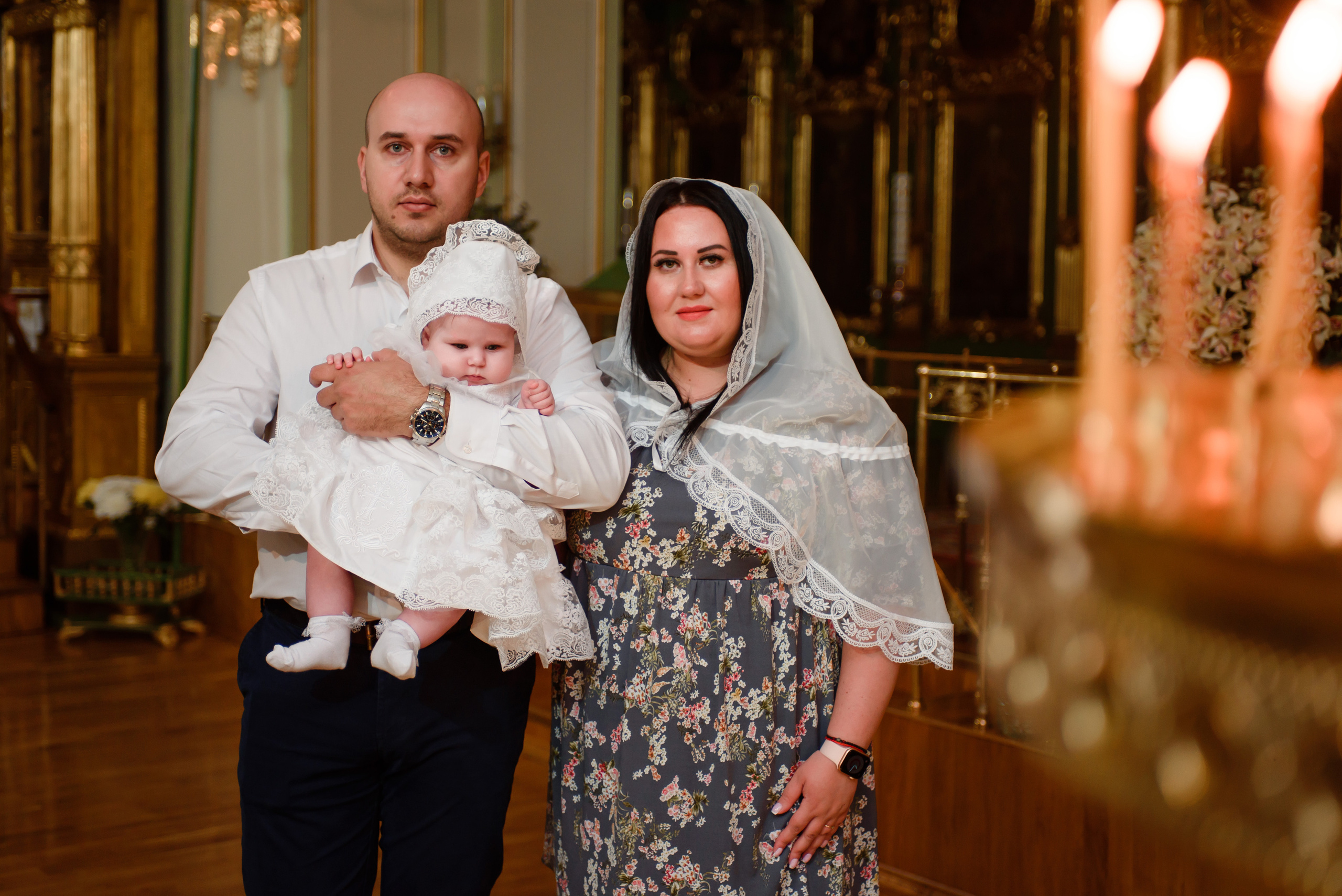 Таинство Крещения. Фотограф новорожденных и детей до года в Санкт-Петербурге