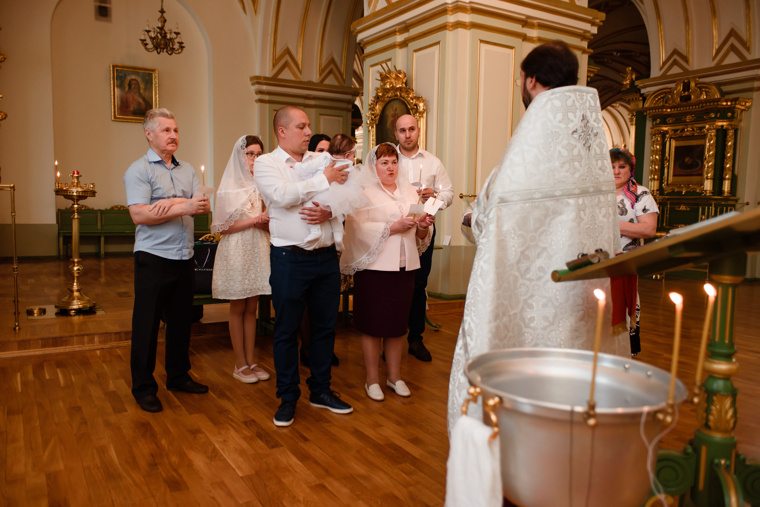 Таинство Крещения. Фотограф новорожденных и детей до года в Санкт-Петербурге