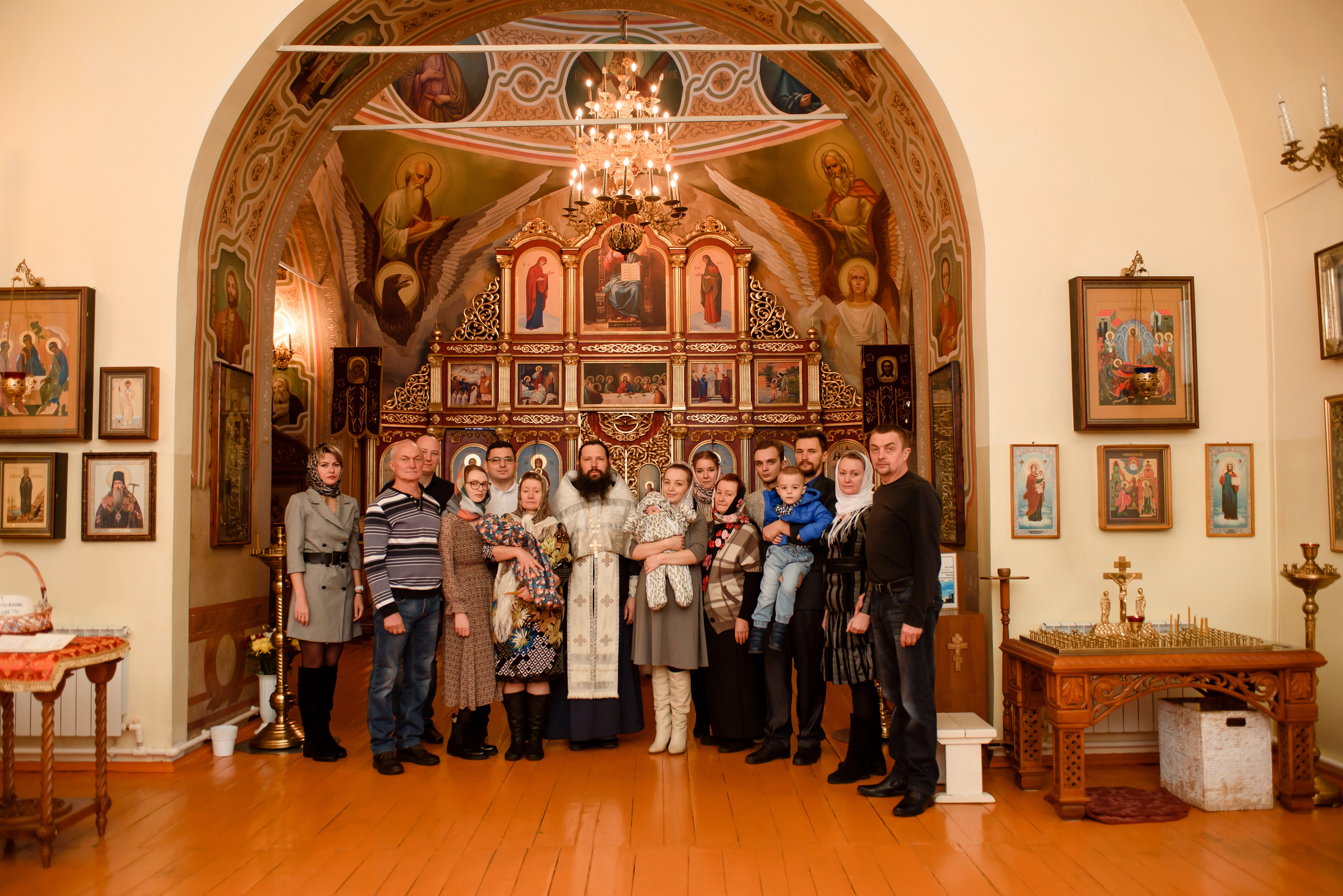 Таинство Крещения. Фотограф новорожденных и детей до года в Санкт-Петербурге