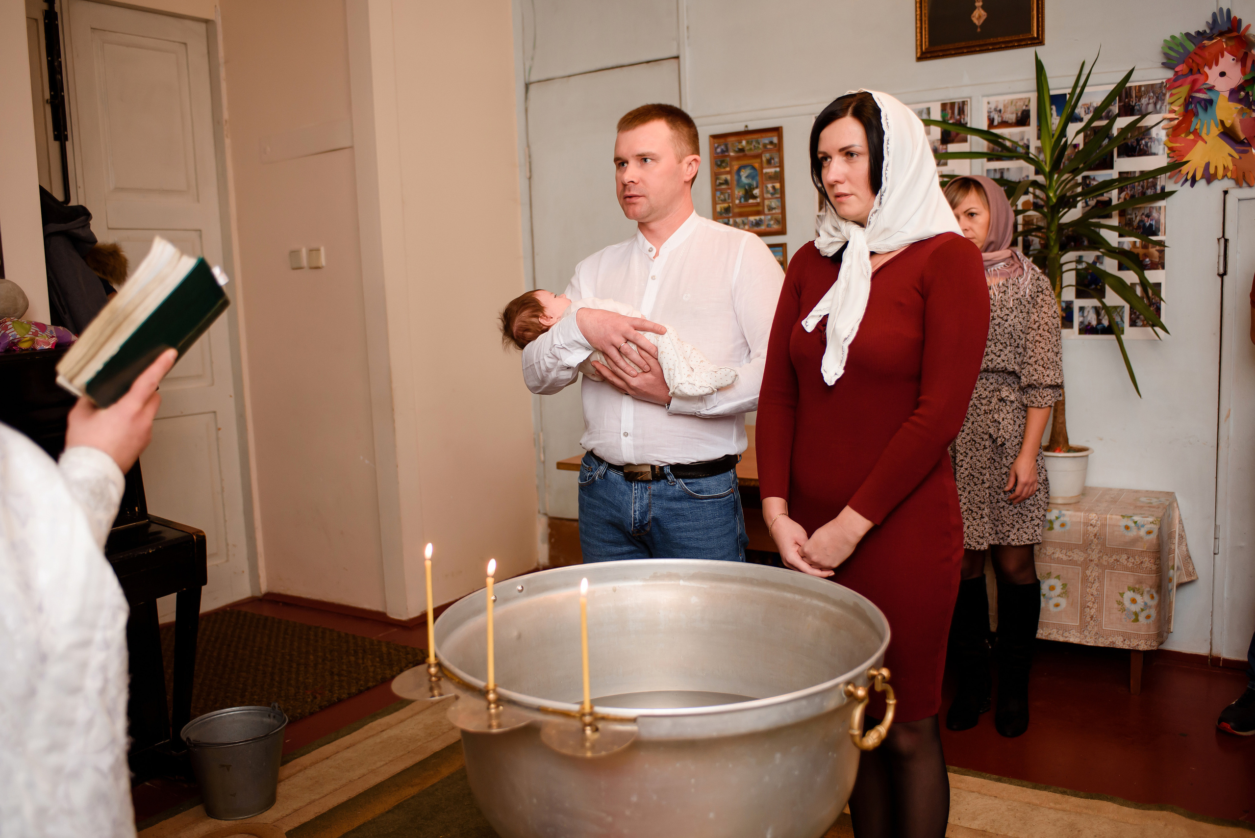 Таинство Крещения. Фотограф новорожденных и детей до года в Санкт-Петербурге