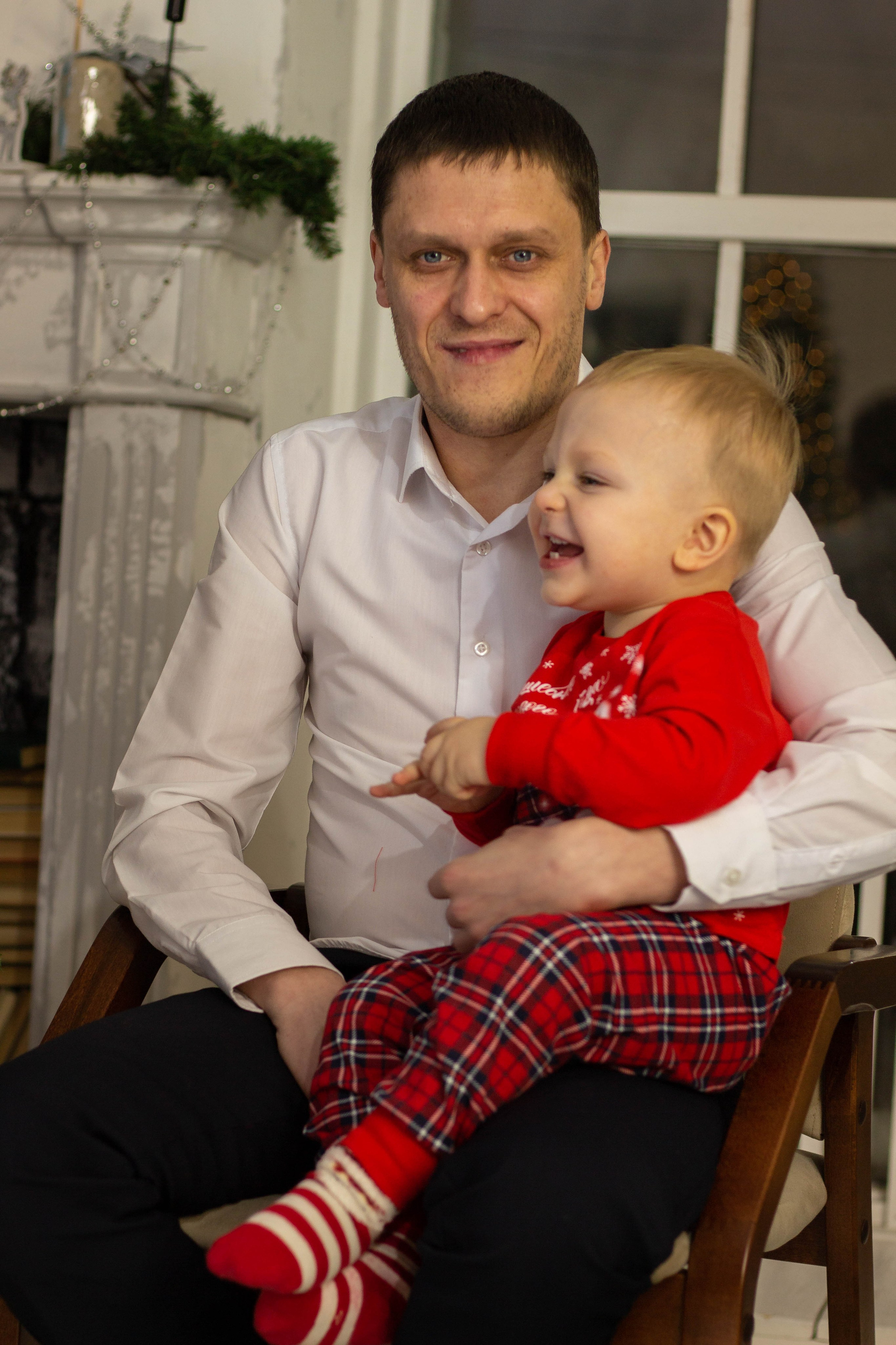 Новогодняя фотосессия Анны и Евгения. Фотограф новорожденных в Екатеринбурге