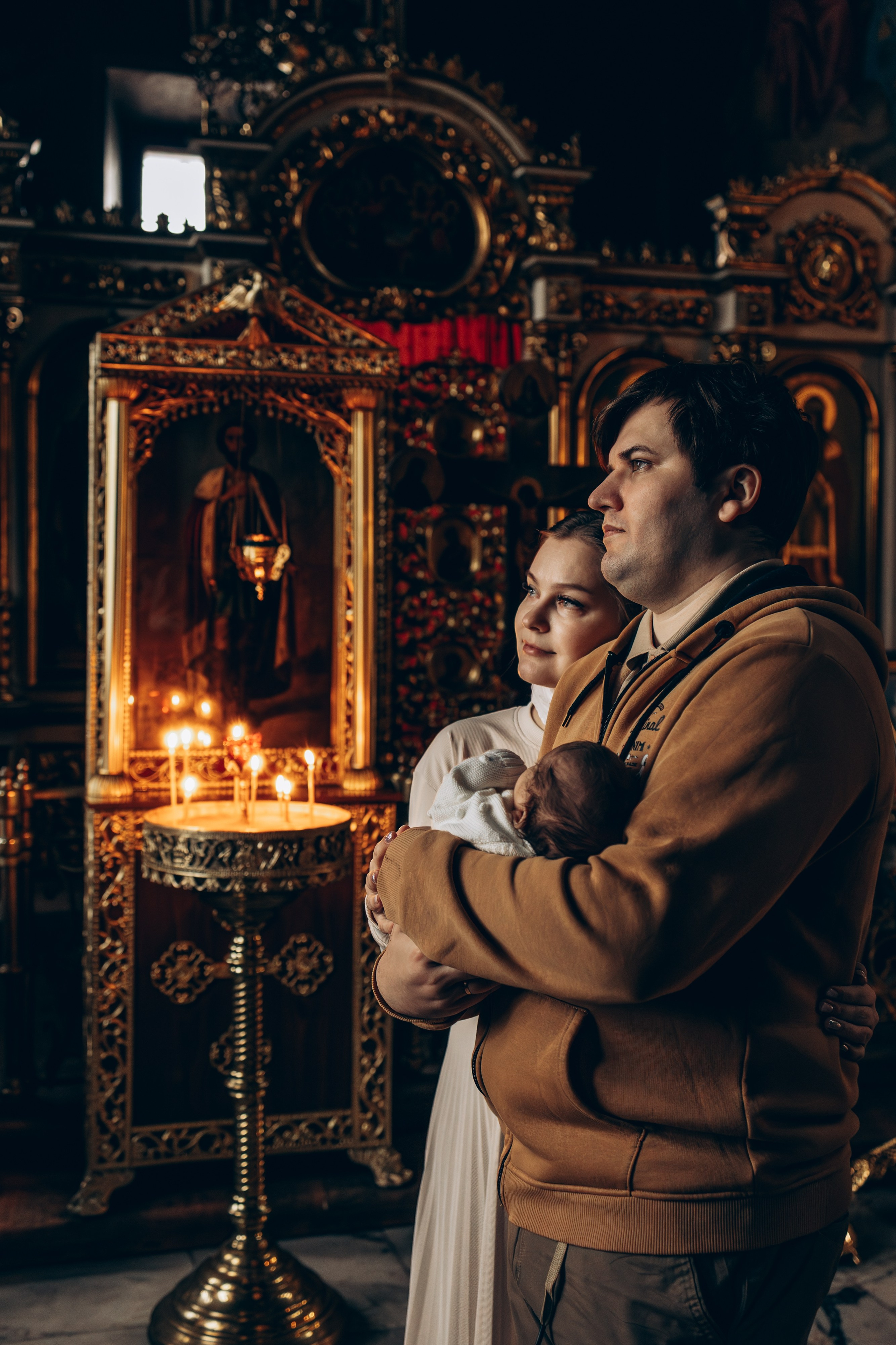 Крещение в Храме Воскресения Словущего в Даниловской Слободе. Главная