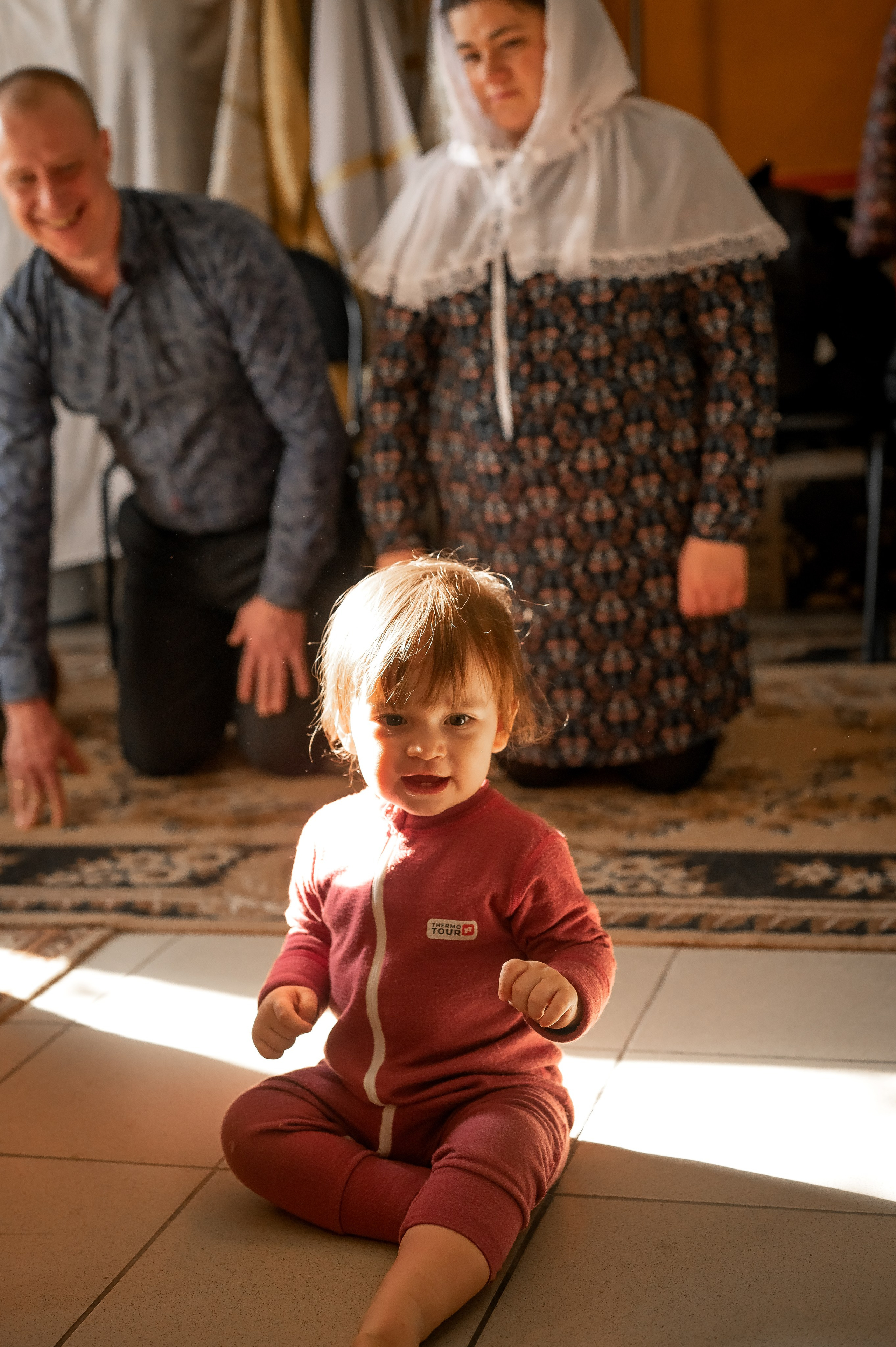 Таинство крещения. Фотограф новорождённых, семейный, школьный в городе Калуге Евгения