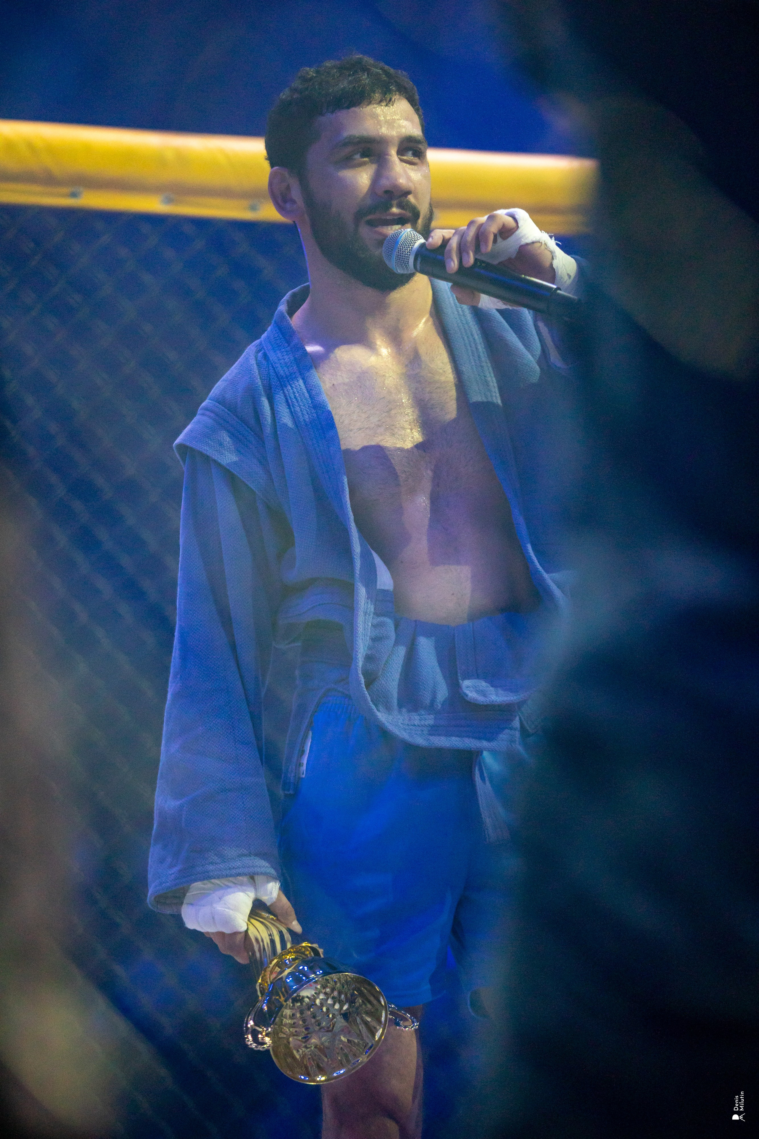 Бои в клетке «Северный Воин». Портретный фотограф Денис Милютин