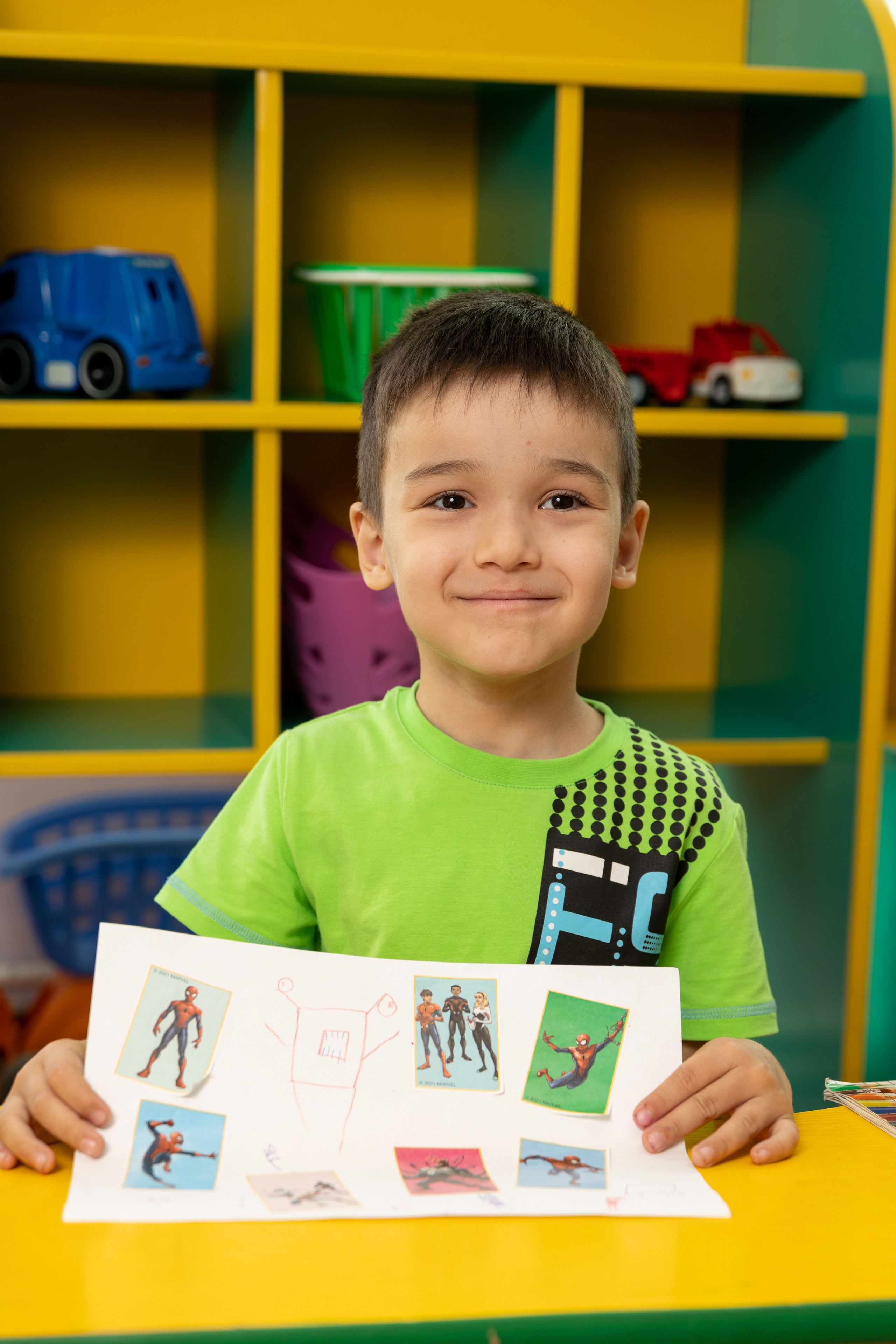 подготовка к съемке в детском саду, подготовка к фотосессии