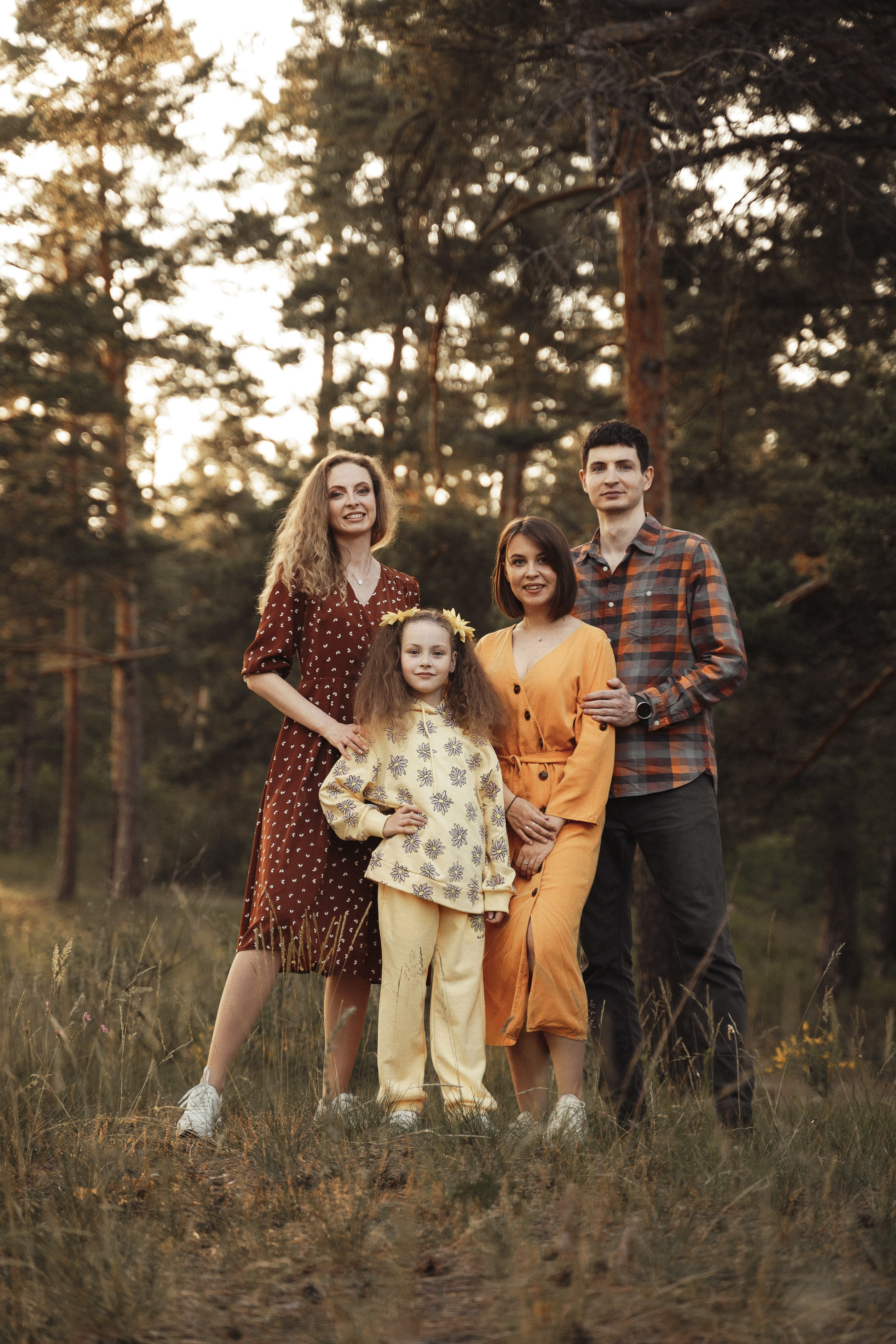 Татьяна и семья. Фотограф Алексей Кутырёв