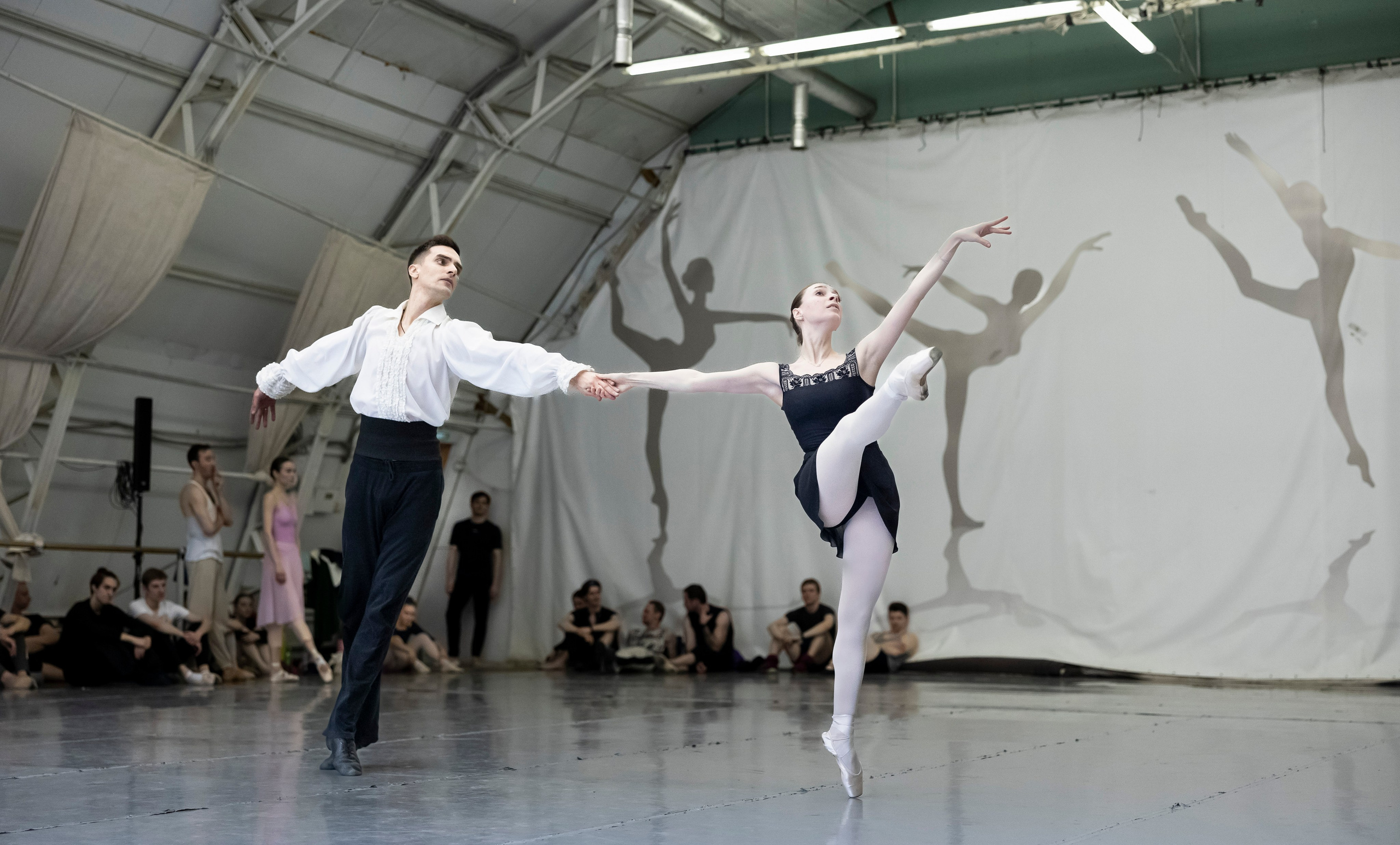 Репетиция балета «Пушкин. Сны после жизни» — театр Касаткиной и Василёва. Балетный фотограф Москва Майоров Николай