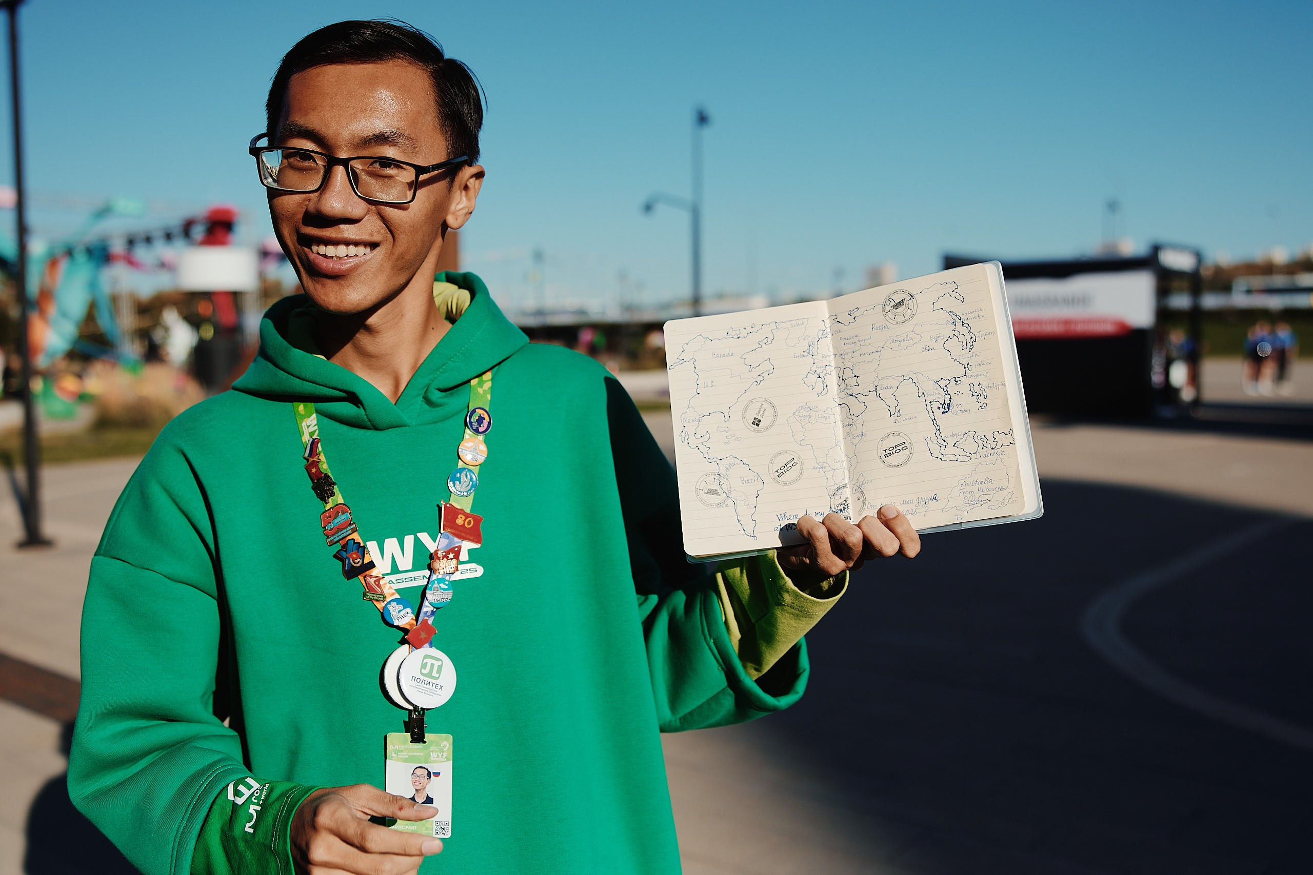 Слет фестиваля молодежи 2025. Репортажная съемка в Москве